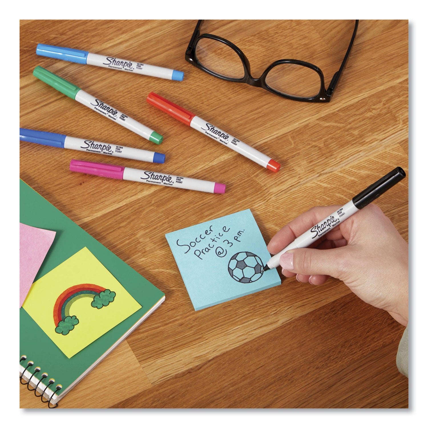 Sharpie® Ultra Fine Tip Permanent Marker, Ultra-Fine Needle Tip, Red, Dozen