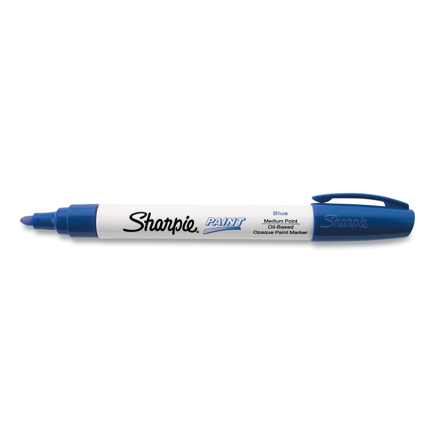 Sharpie® Permanent Paint Marker, Medium Bullet Tip, Blue