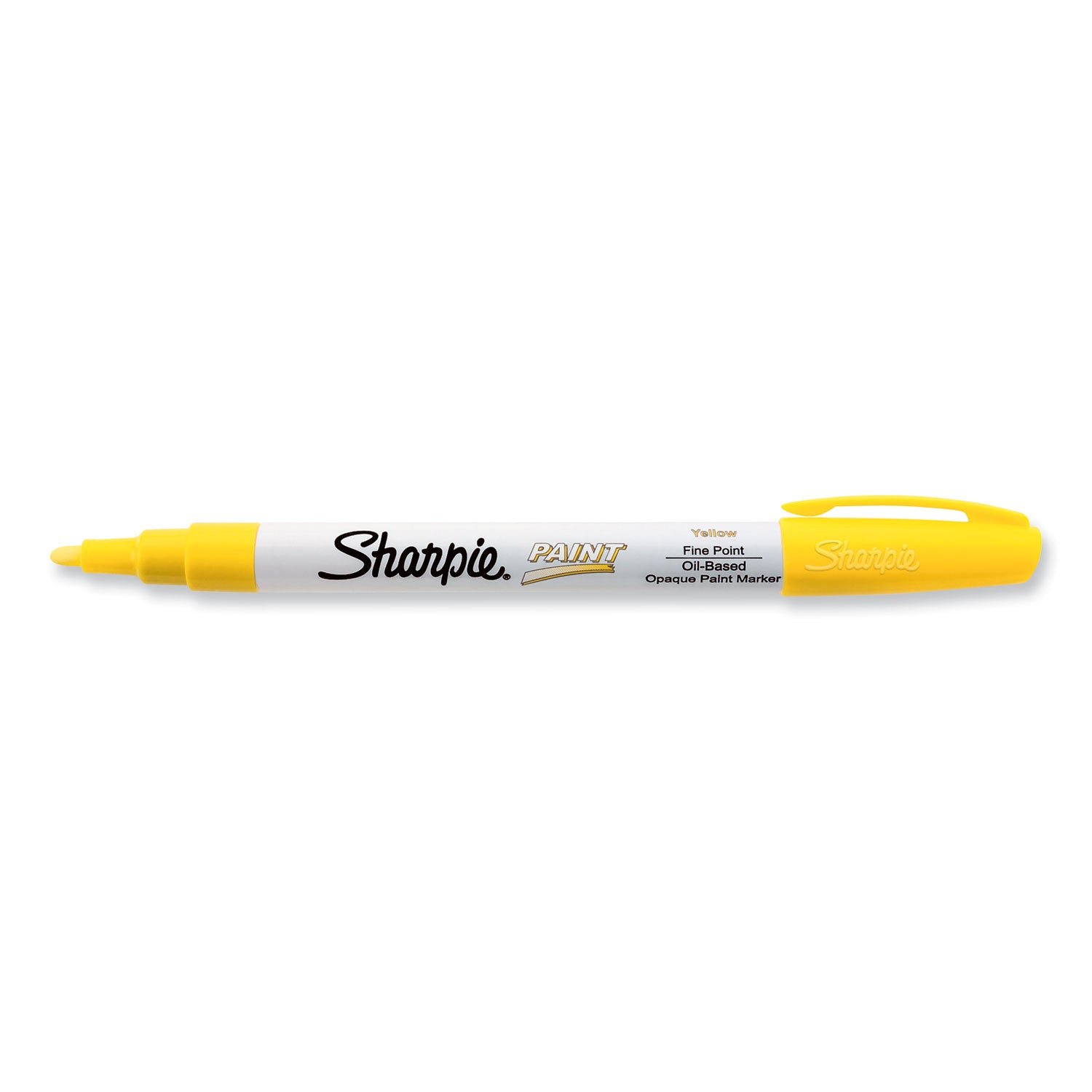 Sharpie® Permanent Paint Marker, Fine Bullet Tip, Yellow