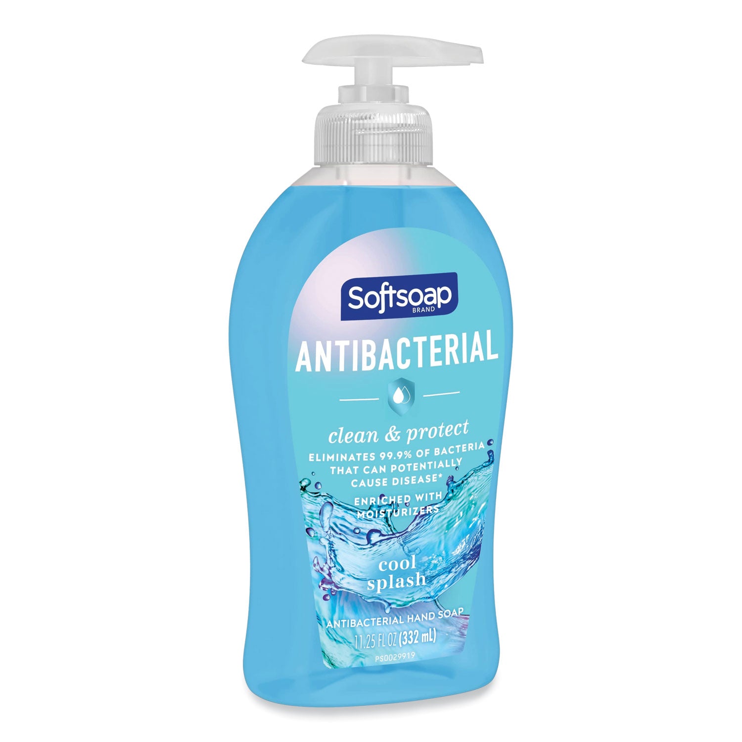 Softsoap® Antibacterial Hand Soap, Cool Splash Scent, 11.25 oz