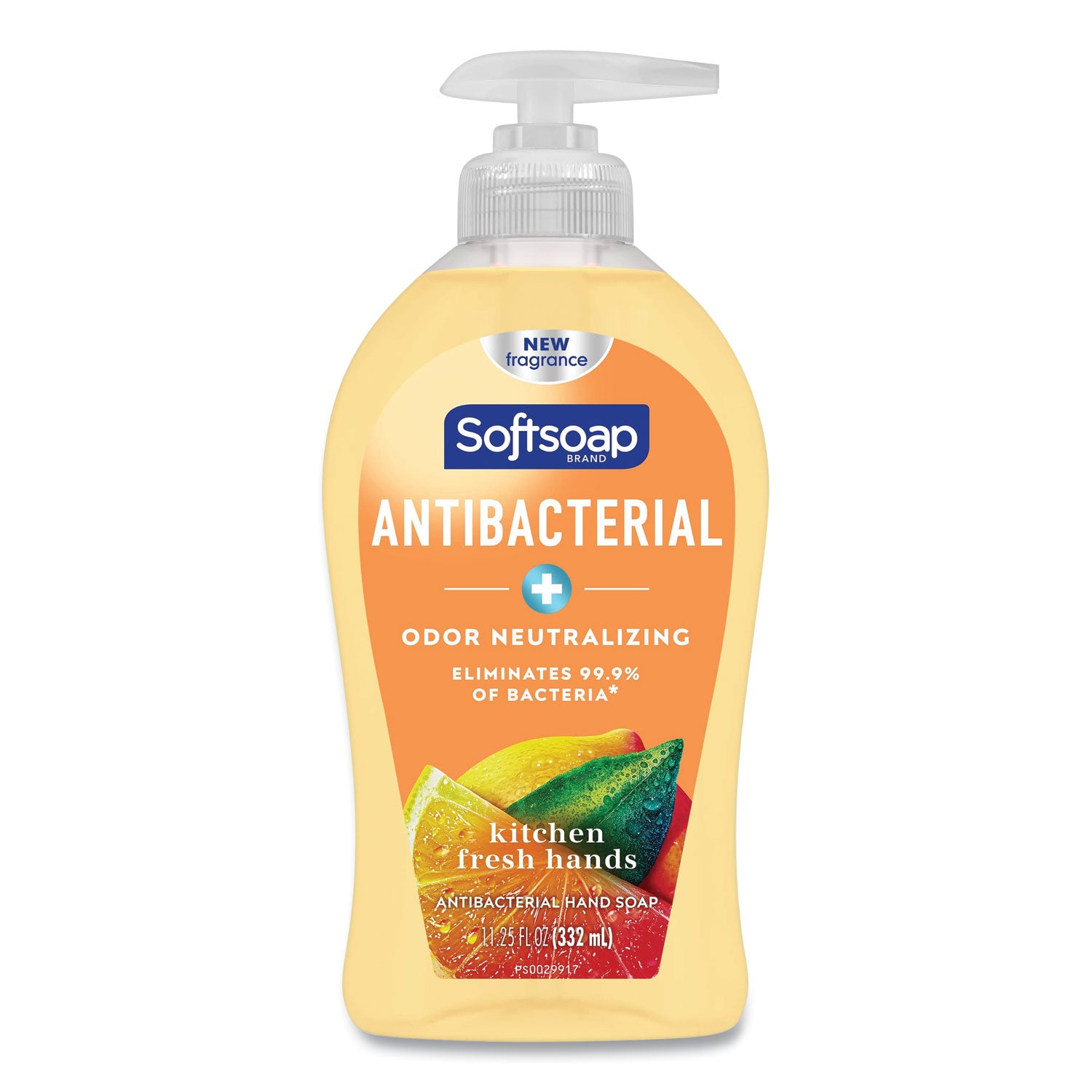 Antibacterial Hand Soap, Citrus, 11.25 oz Pump Bottle