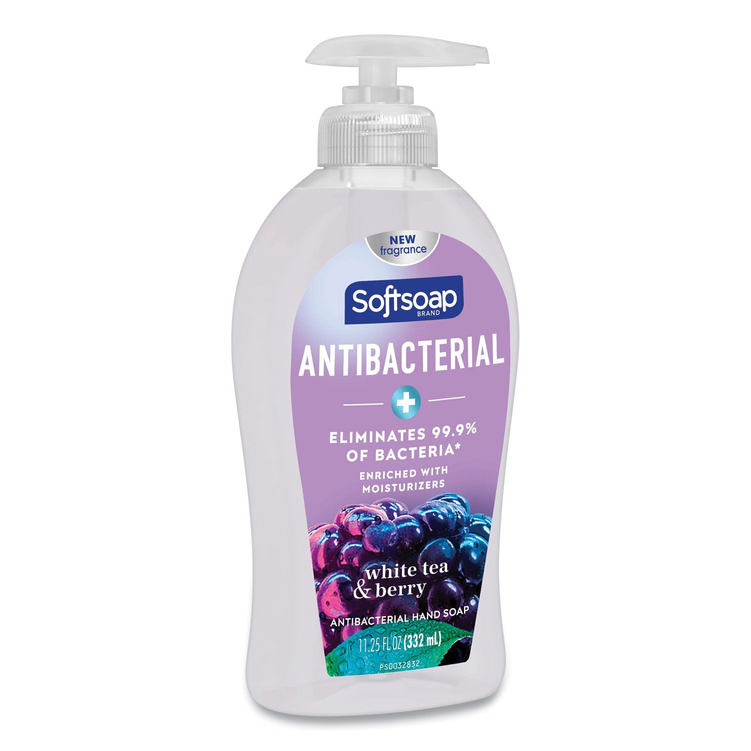 Softsoap® Antibacterial Hand Soap, White Tea and Berry Fusion Scent, 11.25 oz, 6/Carton