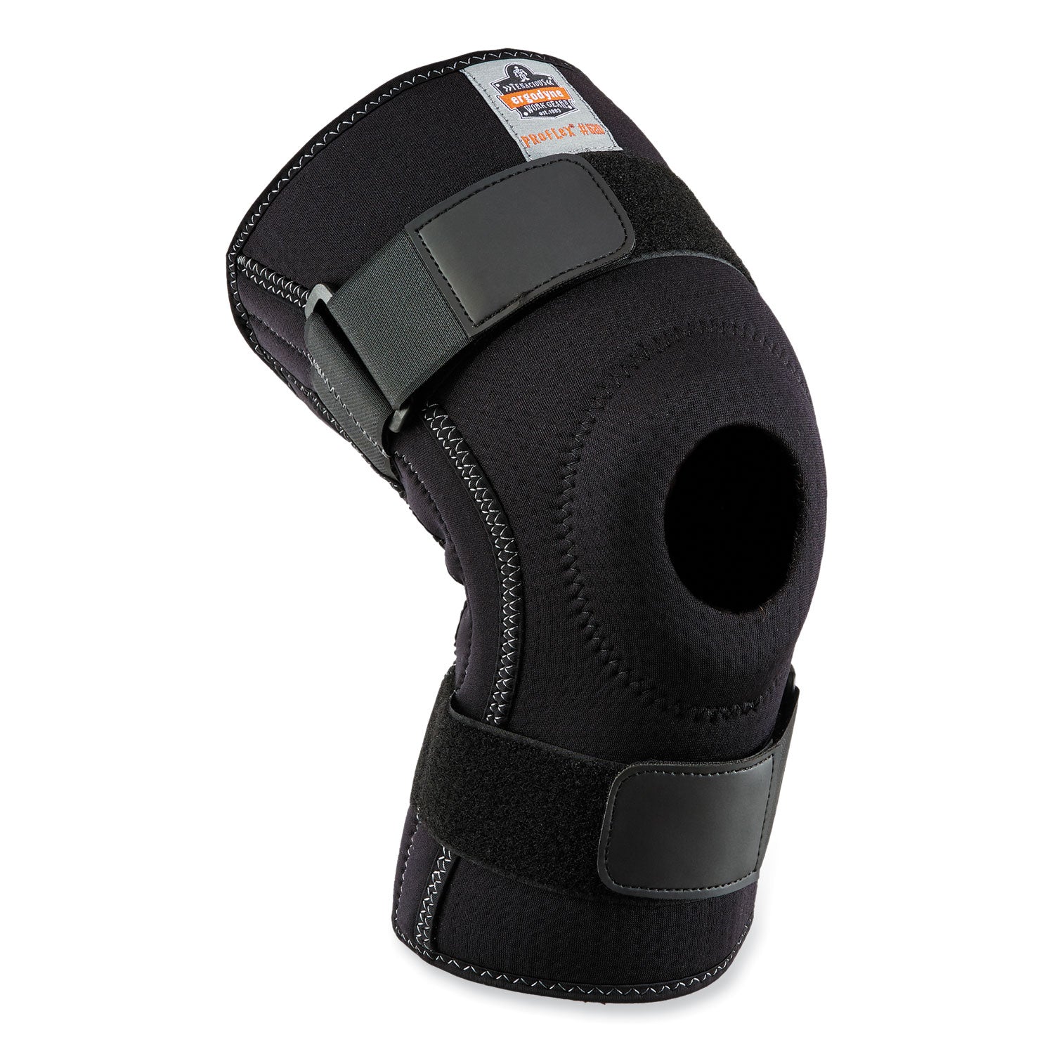 ProFlex 620 Open Patella Spiral Stays Knee Sleeve, Medium, Black