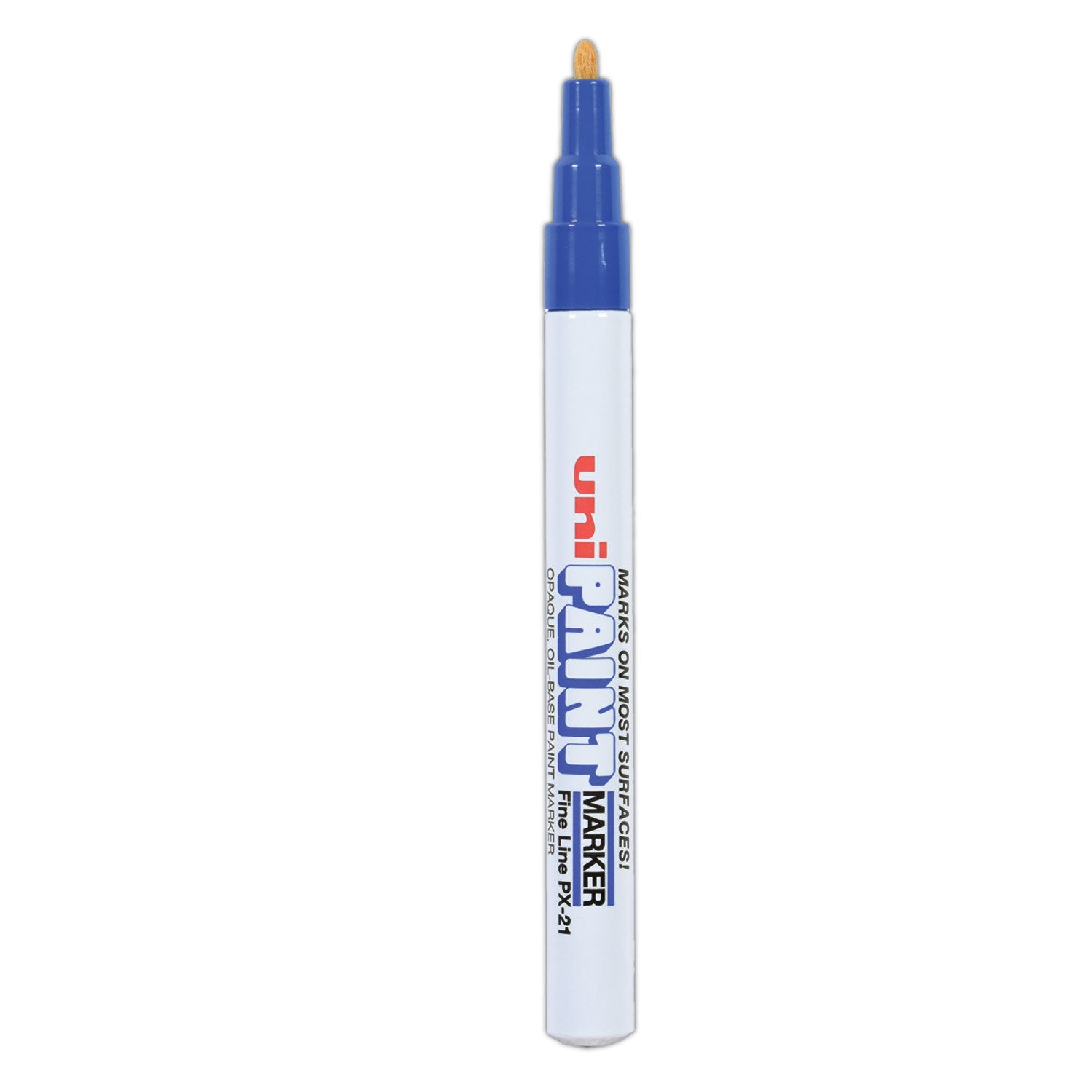 uni®-Paint Permanent Marker, Fine Bullet Tip, Blue