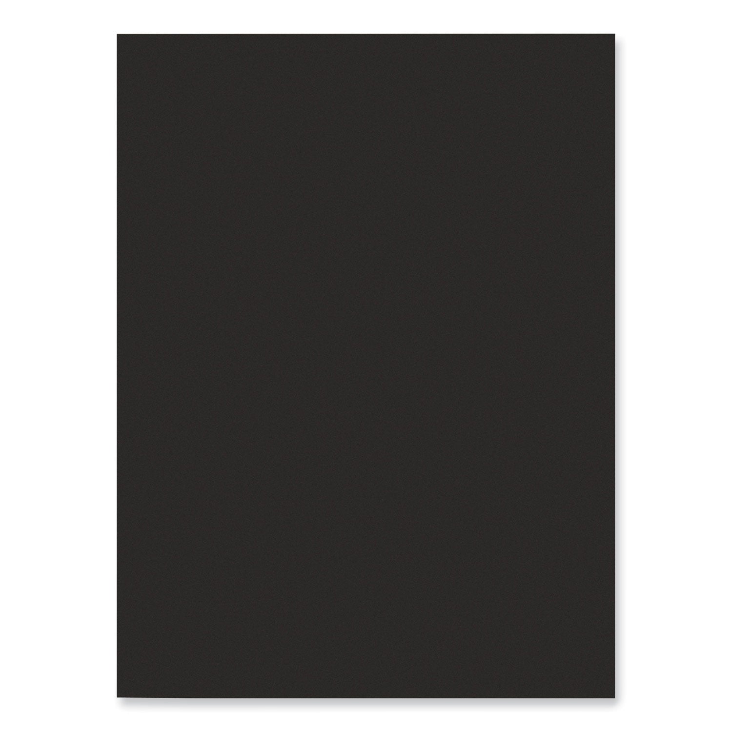 Prang® SunWorks Construction Paper, 50 lb Text Weight, 9 x 12, Black, 50/Pack