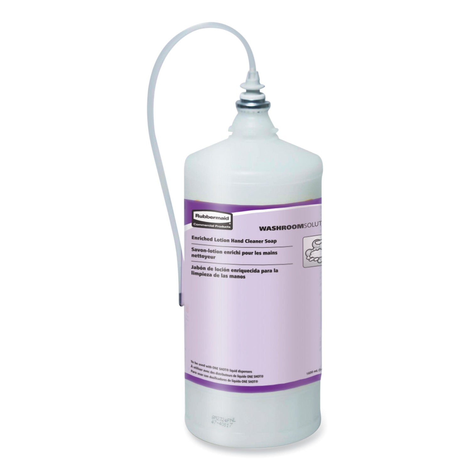 Rubbermaid® Commercial Green Seal Certified Lotion Soap Refill, Honeysuckle Scent, 800 mL, 4/Carton