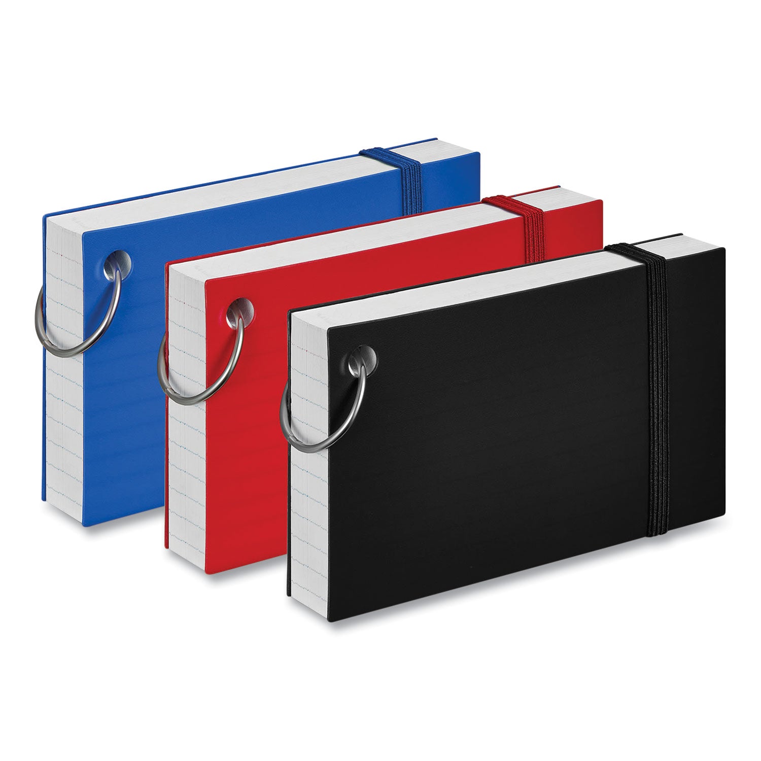 Universal® Ring Index Cards, Ruled, 3 X 5, White, 100/pack