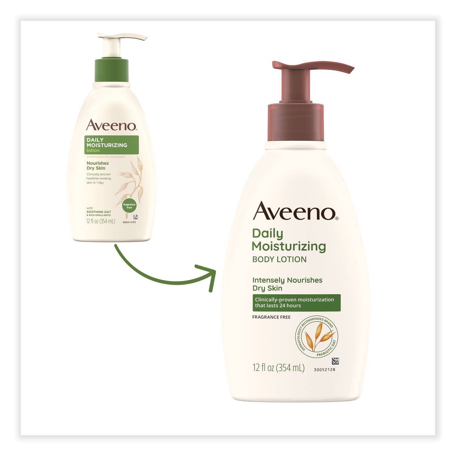 Aveeno® Active Naturals® Daily Moisturizing Lotion, 12 Oz Pump Bottle
