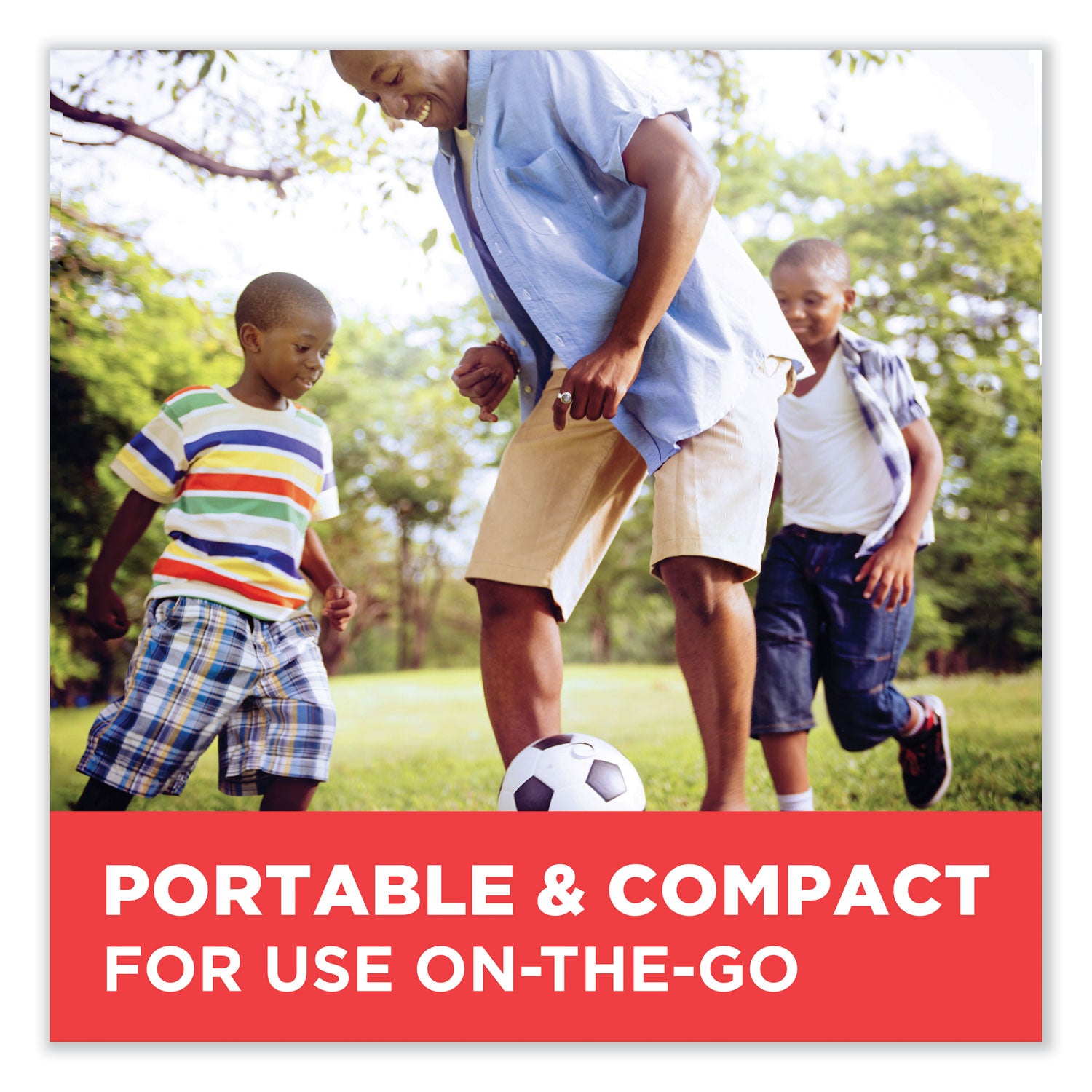 Johnson & Johnson® Red Cross® Mini First Aid To Go Kit, 12 Pieces, Plastic Case