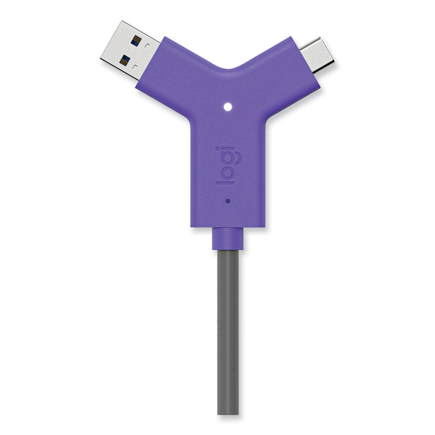 Logitech® Swytch, USB-C, Purple/Black