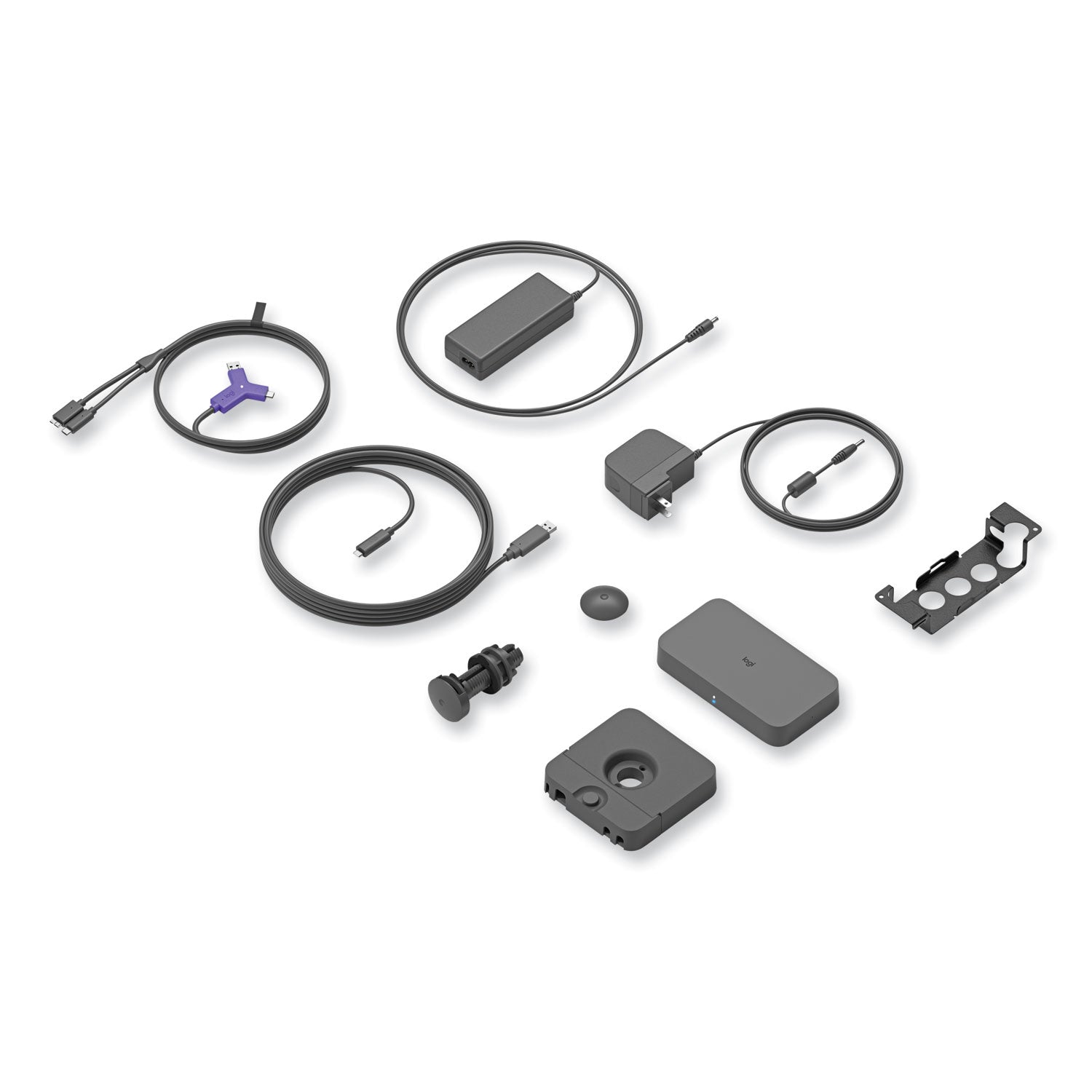 Logitech® Swytch, USB-C, Purple/Black