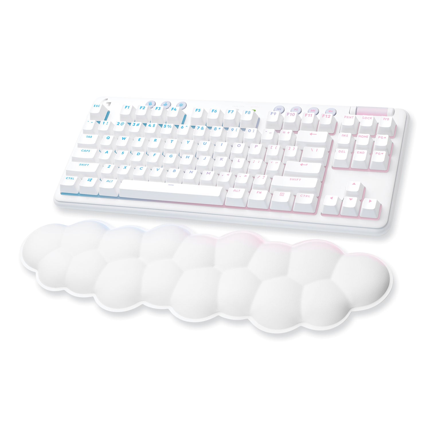 Logitech® G715 Wireless Gaming Keyboard, 87 Keys, White