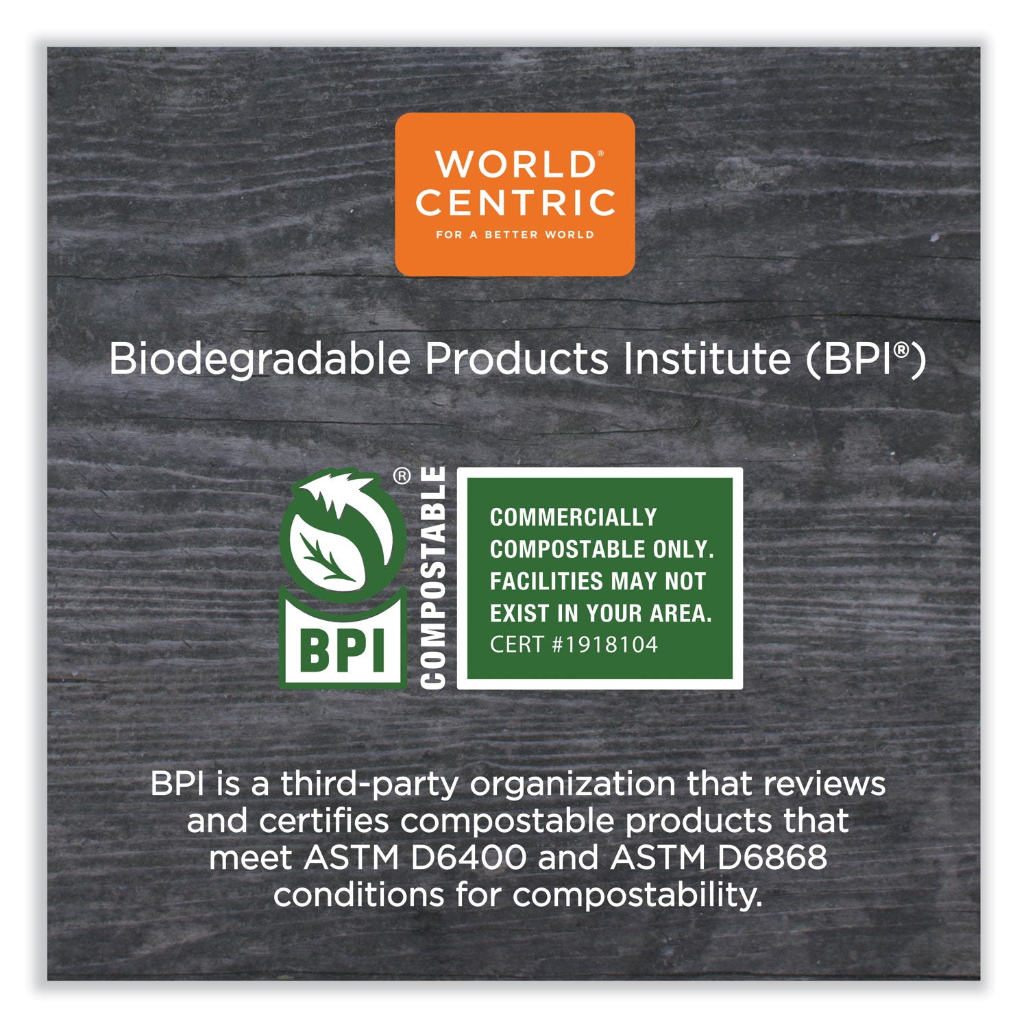 World Centric® No Tree Folded Takeout Containers, 95 oz, 6.5 x 8.7 x 3.5, Natural, Sugarcane, 160/Carton