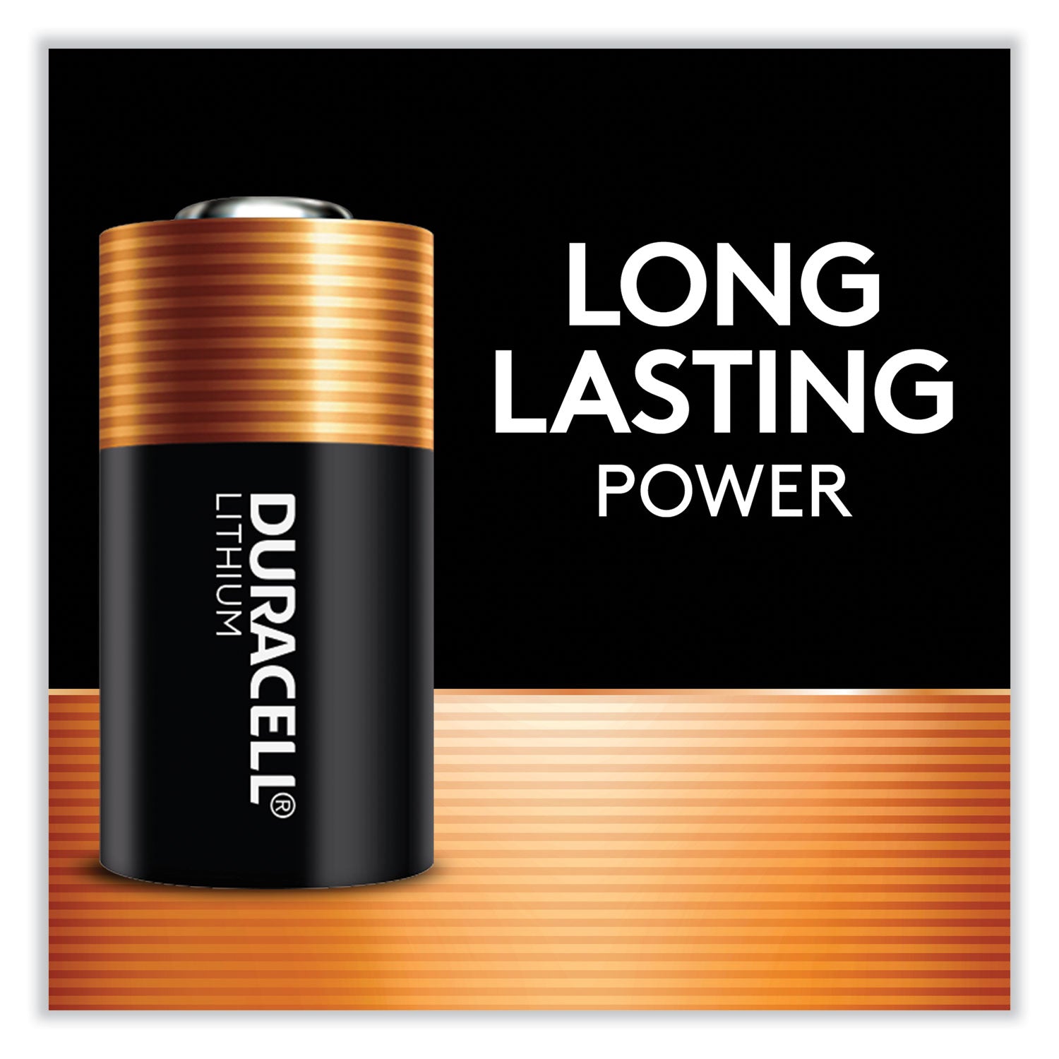 Duracell® Specialty High-Power Lithium Batteries, 123, 3 V, 4/pack