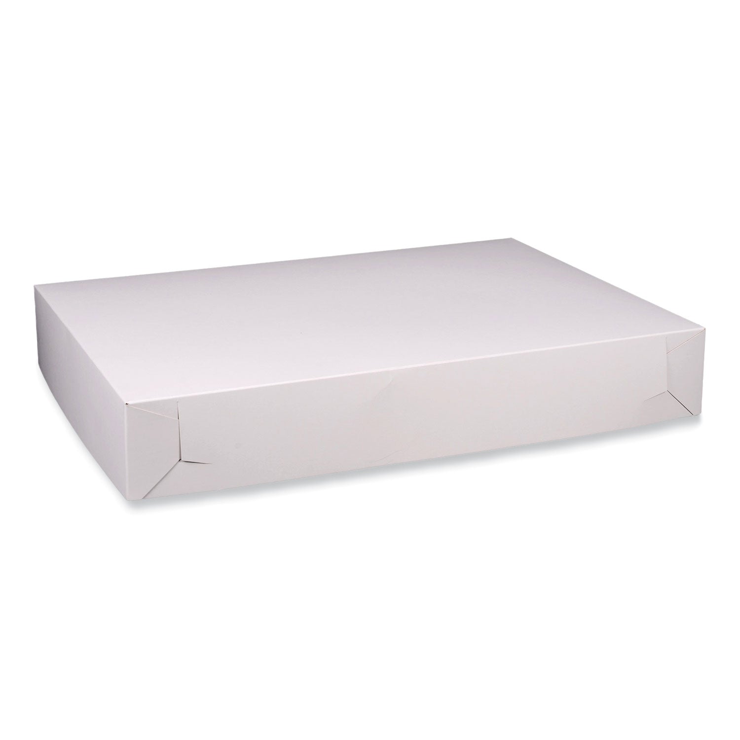 SCT® Bakery Boxes, Standard, 26 X 18.5 X 4, White, Paper, 50/carton