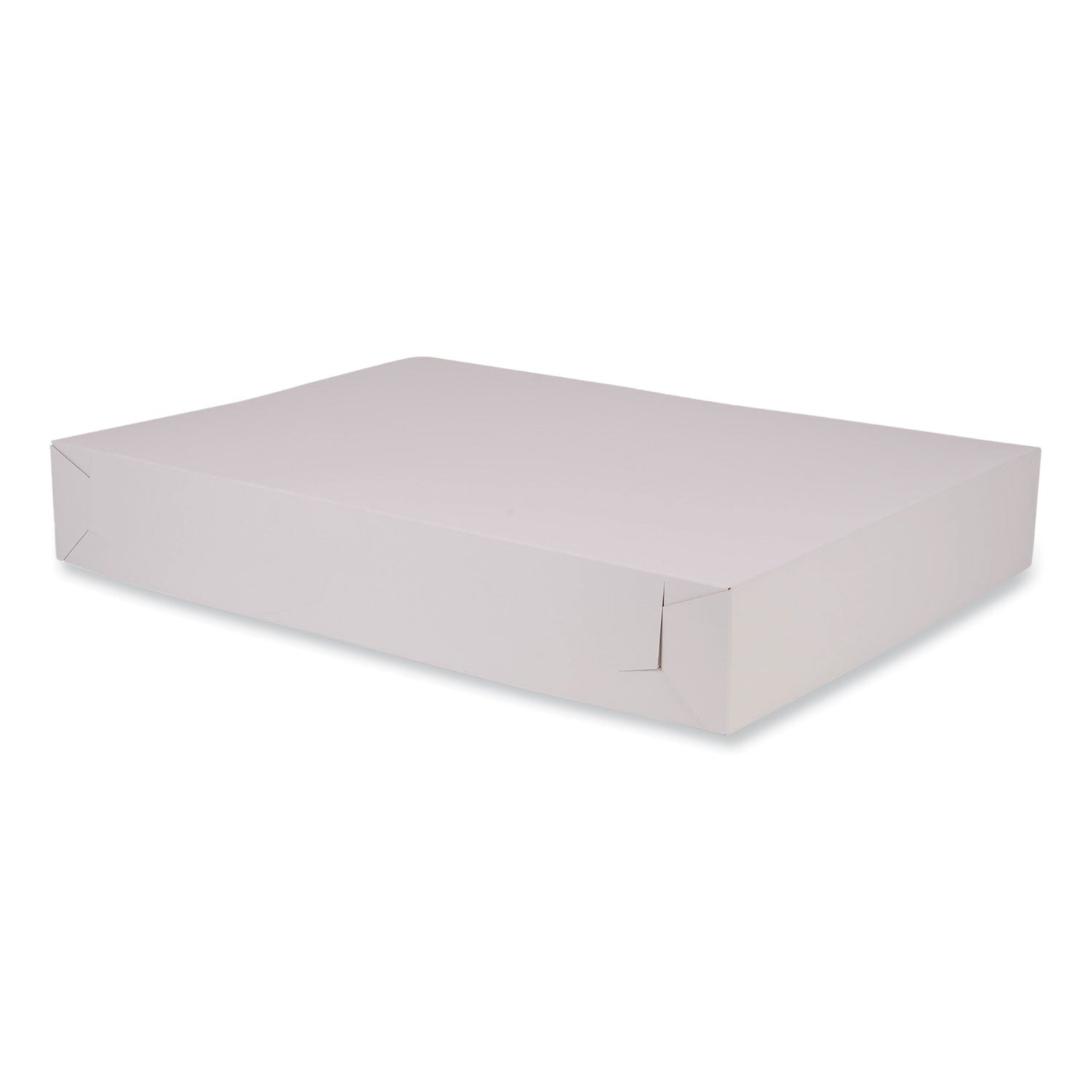 SCT® Bakery Boxes, Standard, 26 X 18.5 X 4, White, Paper, 50/carton