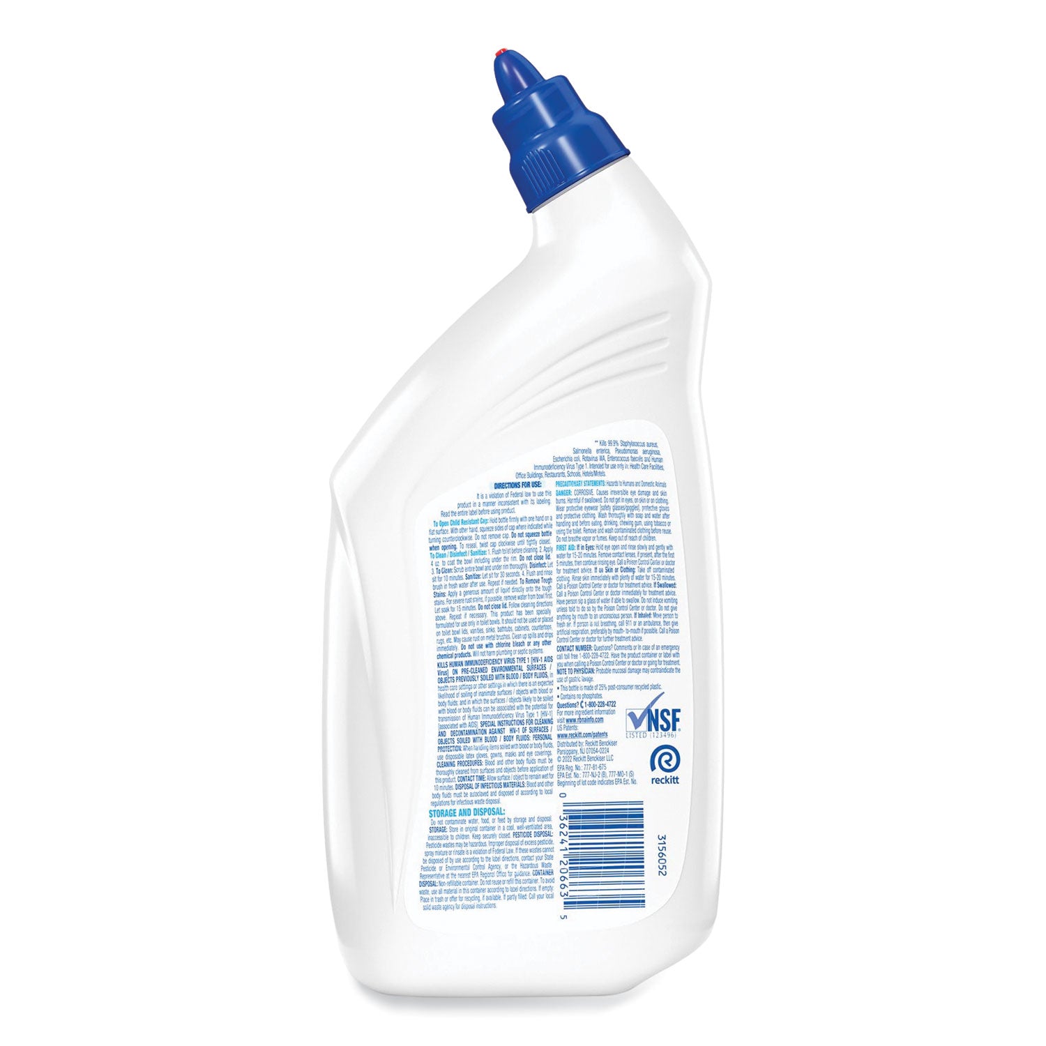 Professional LYSOL® Brand Disinfectant Toilet Bowl Cleaner, 32oz Bottle, 12/carton