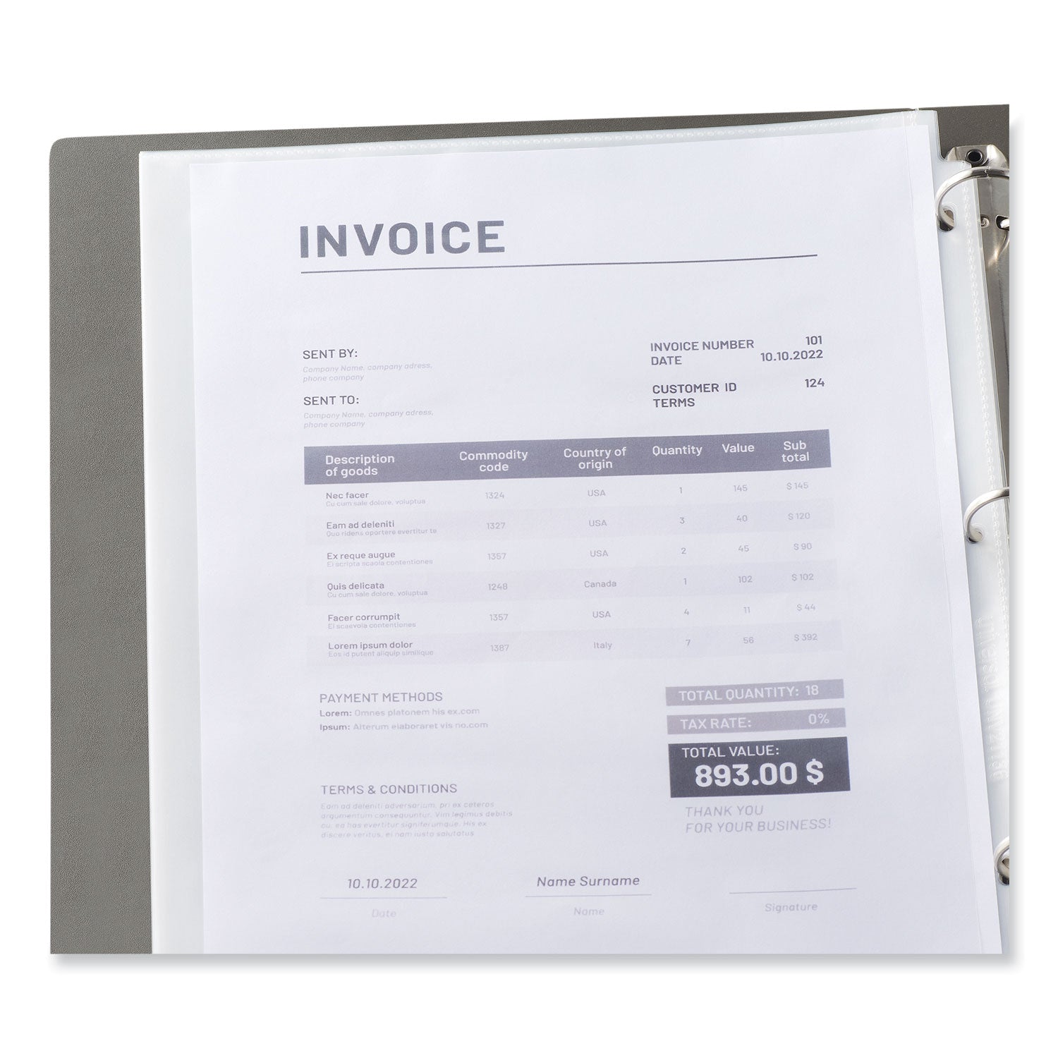 Universal® Side-Load Poly Sheet Protectors, Heavy Gauge, Letter Size, Clear, 25/Pack