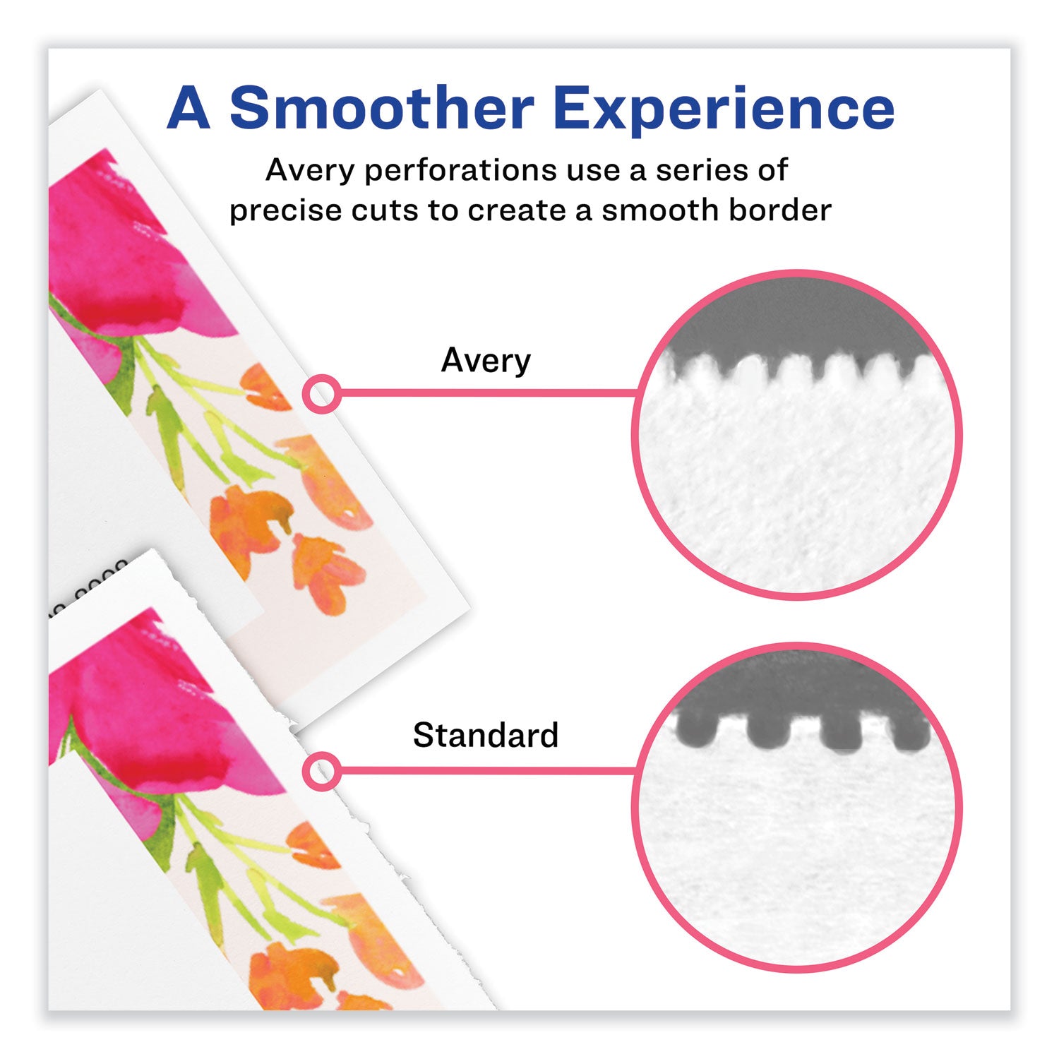 Avery® Printable Microperforated Business Cards W/sure Feed Technology, Inkjet, 2 X 3.5, Ivory, 250 Cards, 10/sheet, 25 Sheets/pack