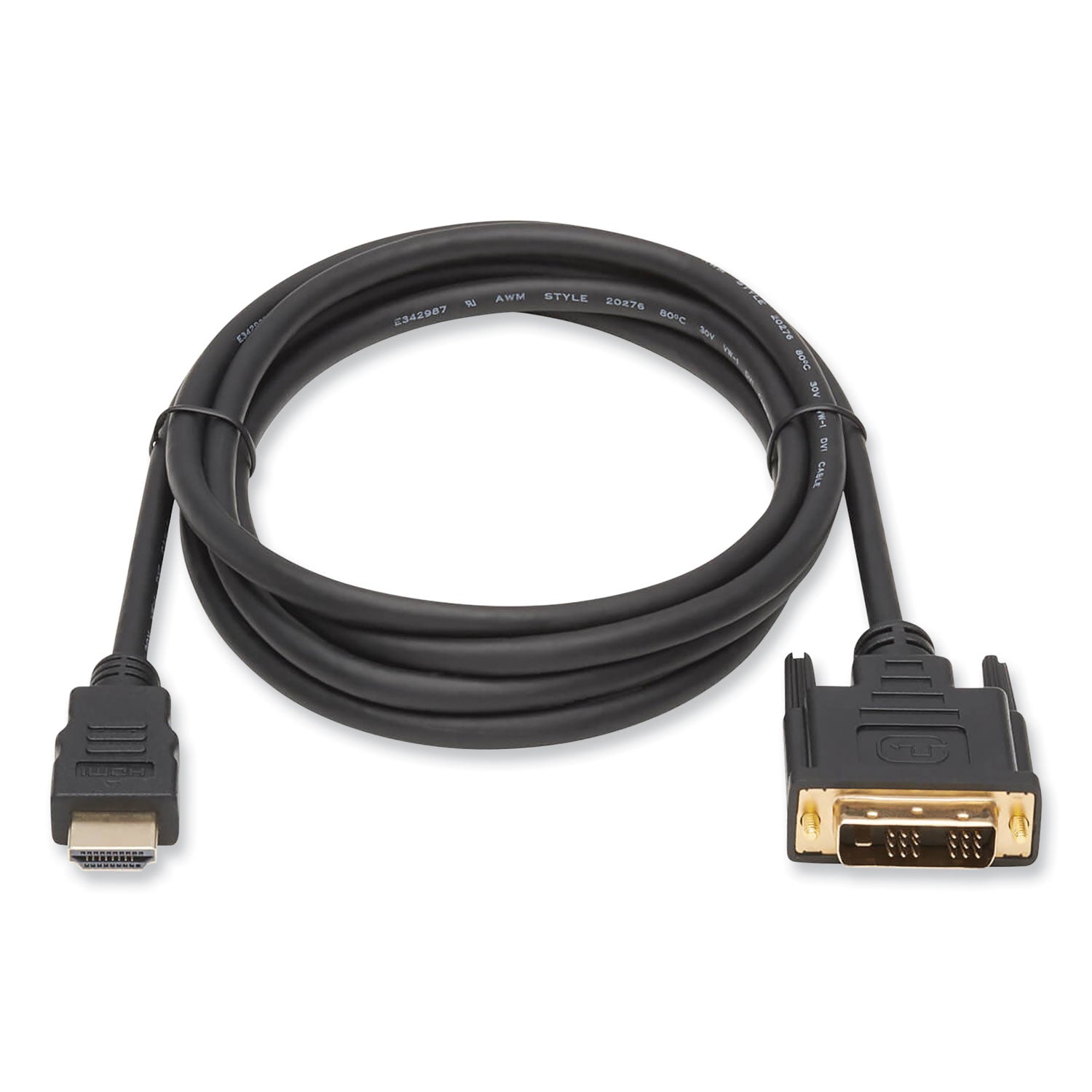 Tripp Lite by Eaton HDMI to DVI-D Cable, Digital Monitor Adapter Cable (M/M), 6 ft, Black