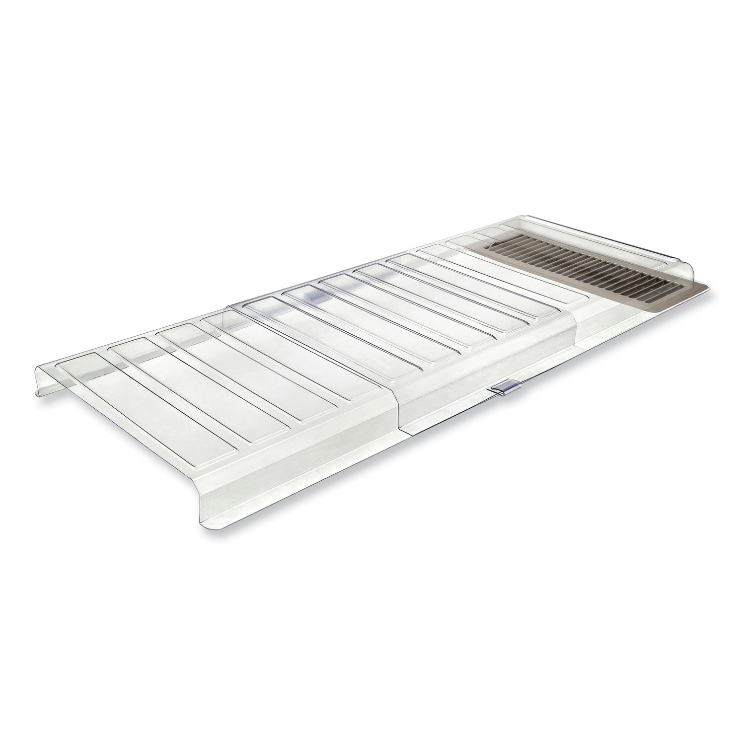 deflecto® Under Furniture Air Deflector, 11 x 20 x 1.25, Clear