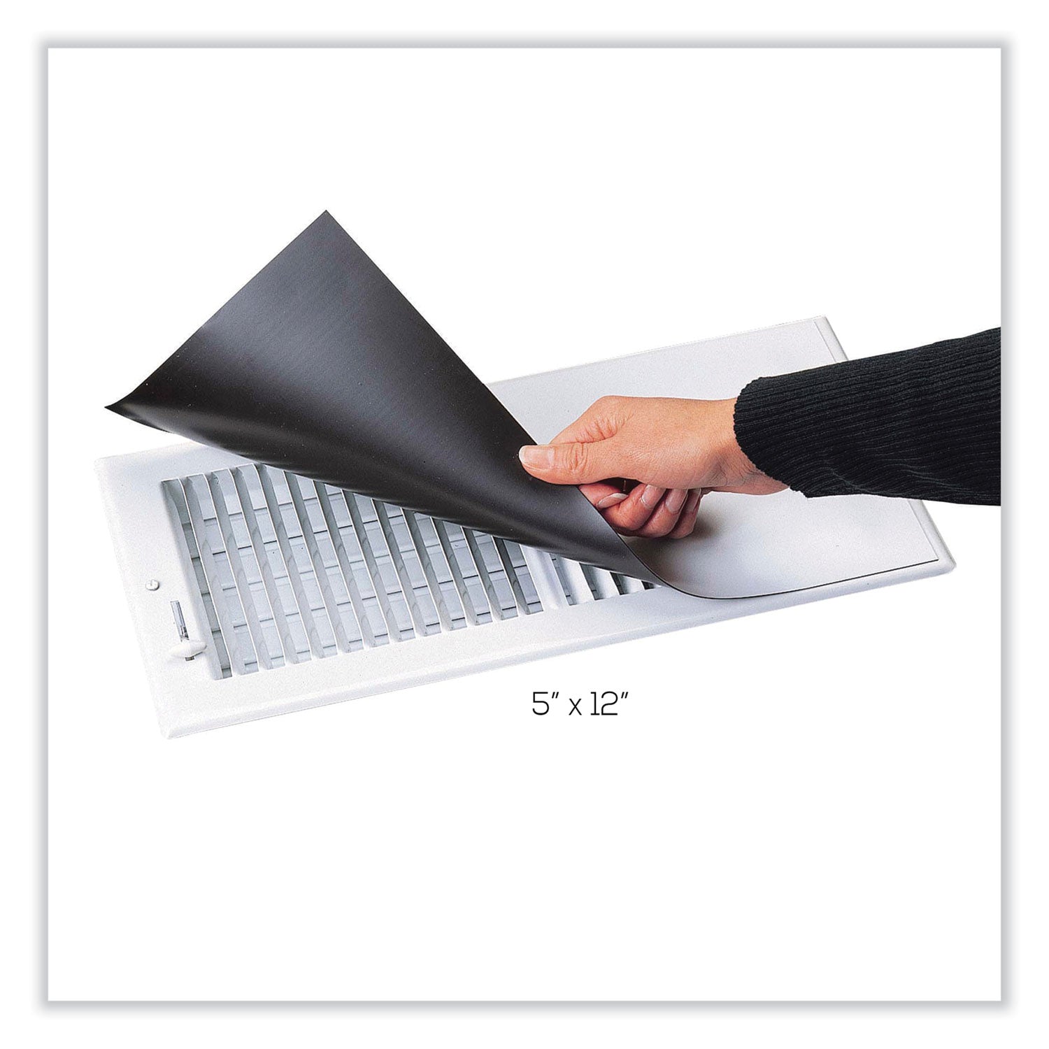 deflecto® Magnetic Vent Covers, 12 x 5 x 0.05, White, 3/Pack