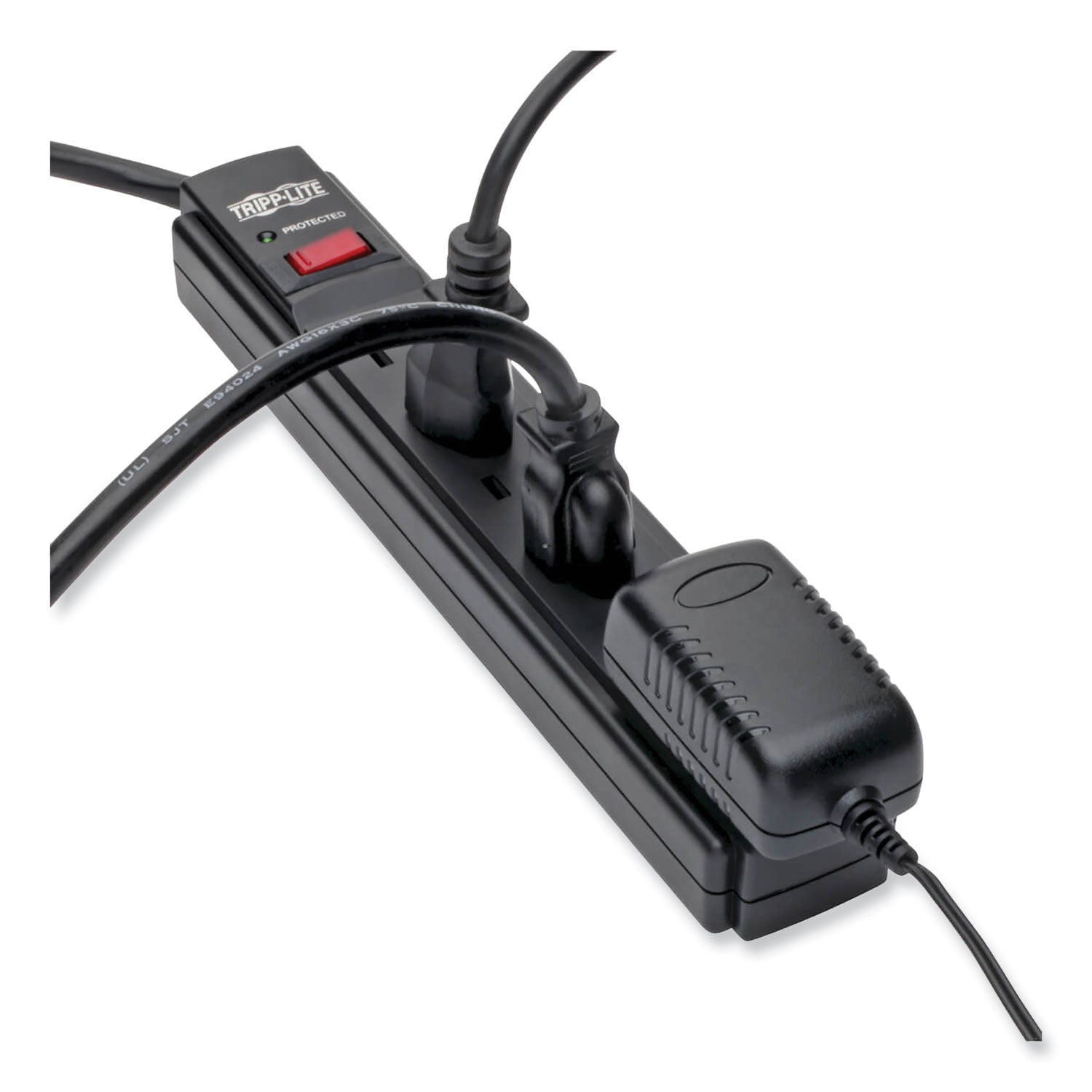 Tripp Lite by Eaton Protect It! Surge Protector, 6 AC Outlets, 6 ft Cord, 790 J, Black