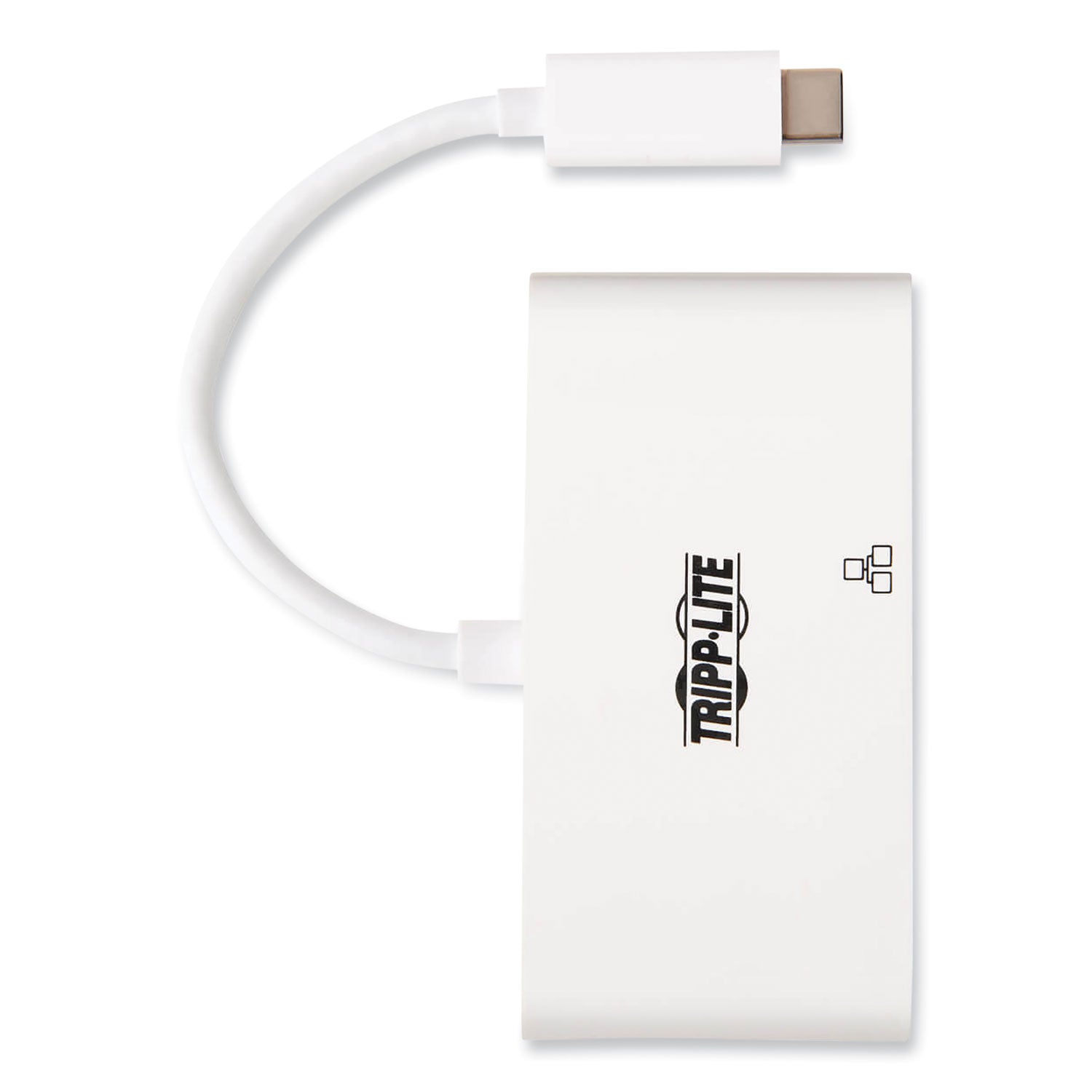 Tripp Lite by Eaton 4k Dock With Charging And Ethernet, Usb C/4k Hdmi/usb A/pd Charging, White