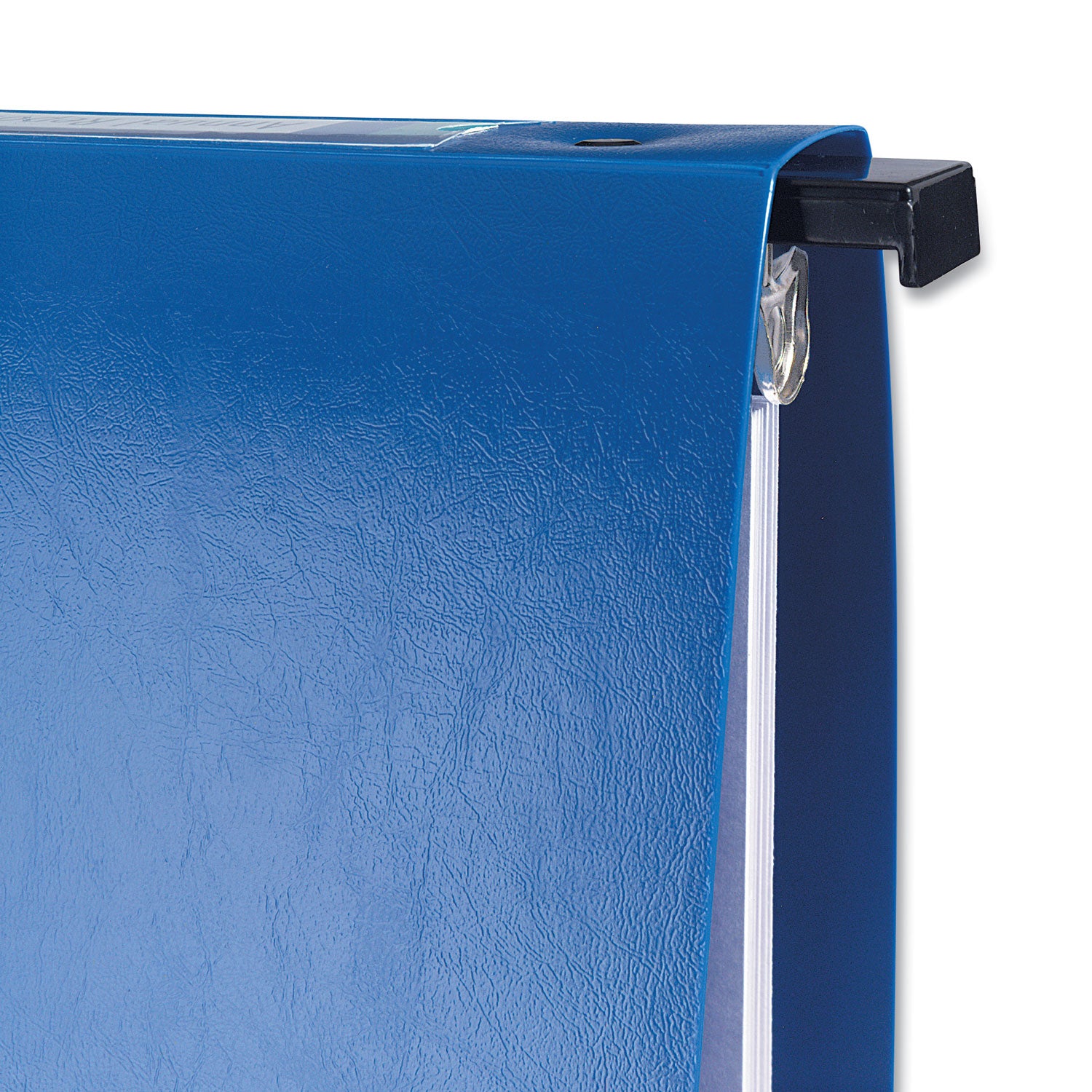 Avery® Hanging Storage Flexible Non-View Binder With Round Rings, 3 Rings, 1" Capacity, 11 X 8.5, Blue