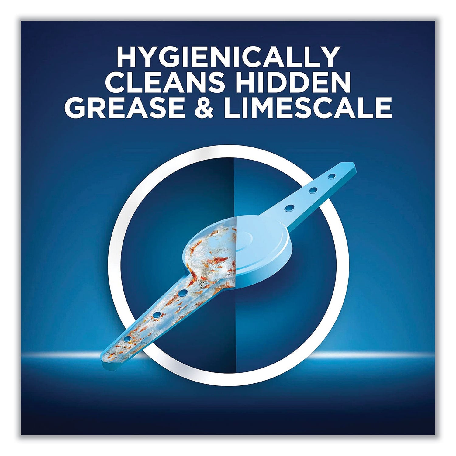 FINISH® Dishwasher Cleaner, Fresh, 8.45 Oz Bottle, 6/carton