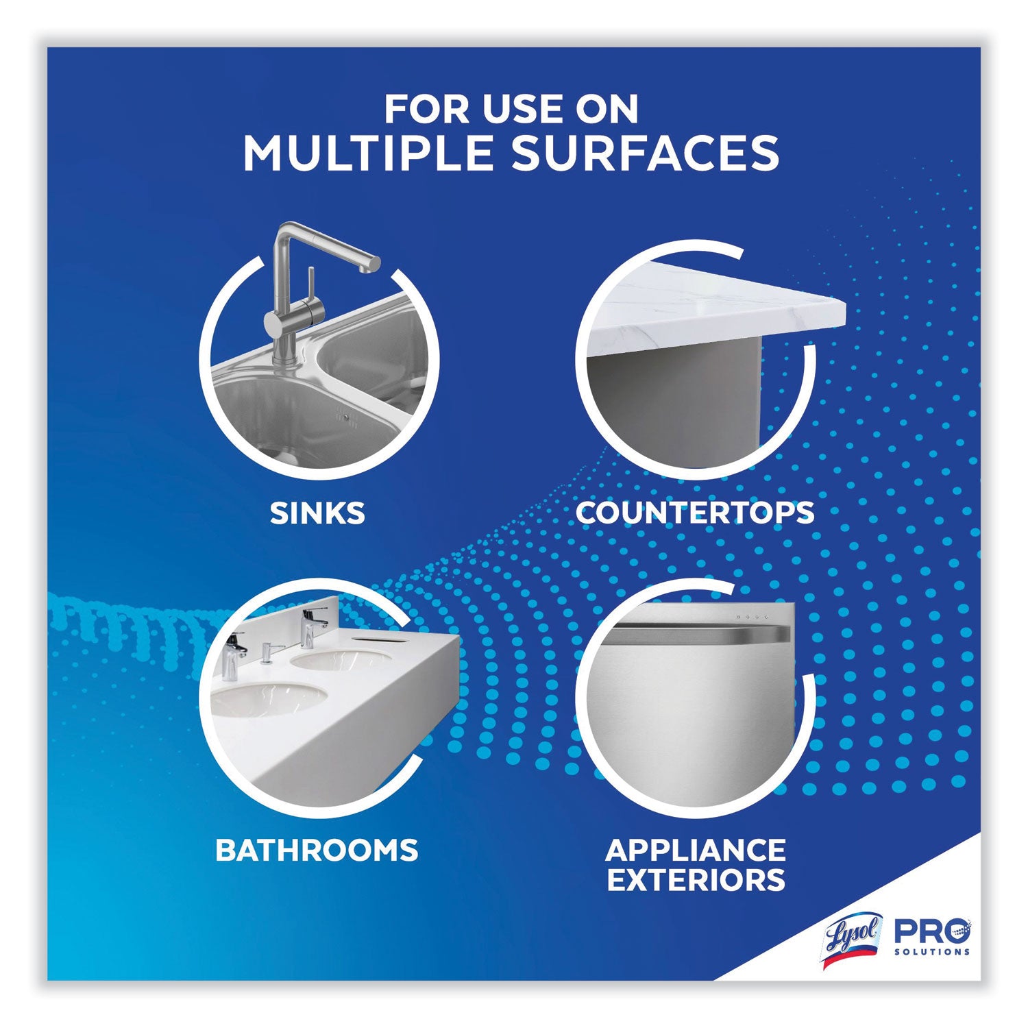 Professional LYSOL® Brand Advanced Deep Clean All Purpose Cleaner, Lemon Breeze, 32 Oz Trigger Spray Bottle