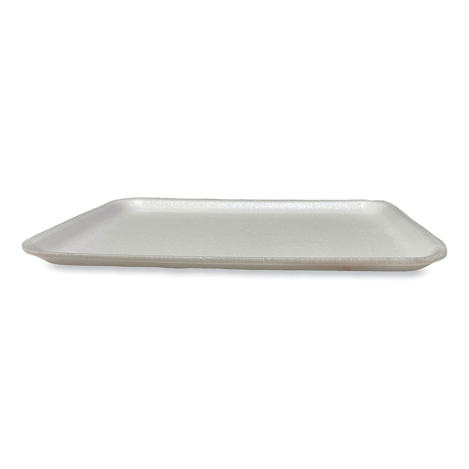 GEN Meat Trays, 13.81 x 9.25 x 0.71, White, Foam, 100/Carton