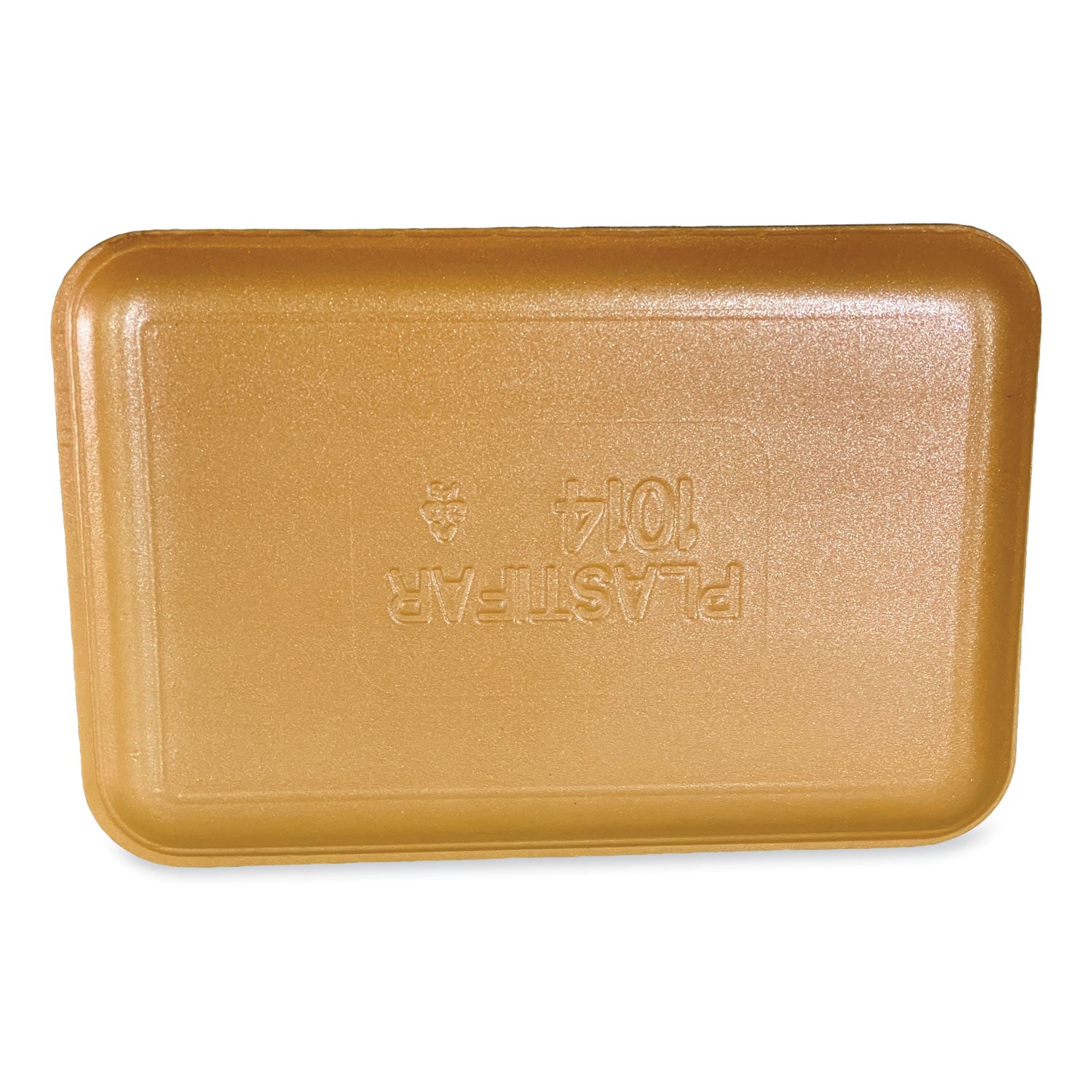 GEN Meat Trays, 13.81 x 9.25 x 2.7, Yellow, Foam, 100/Carton