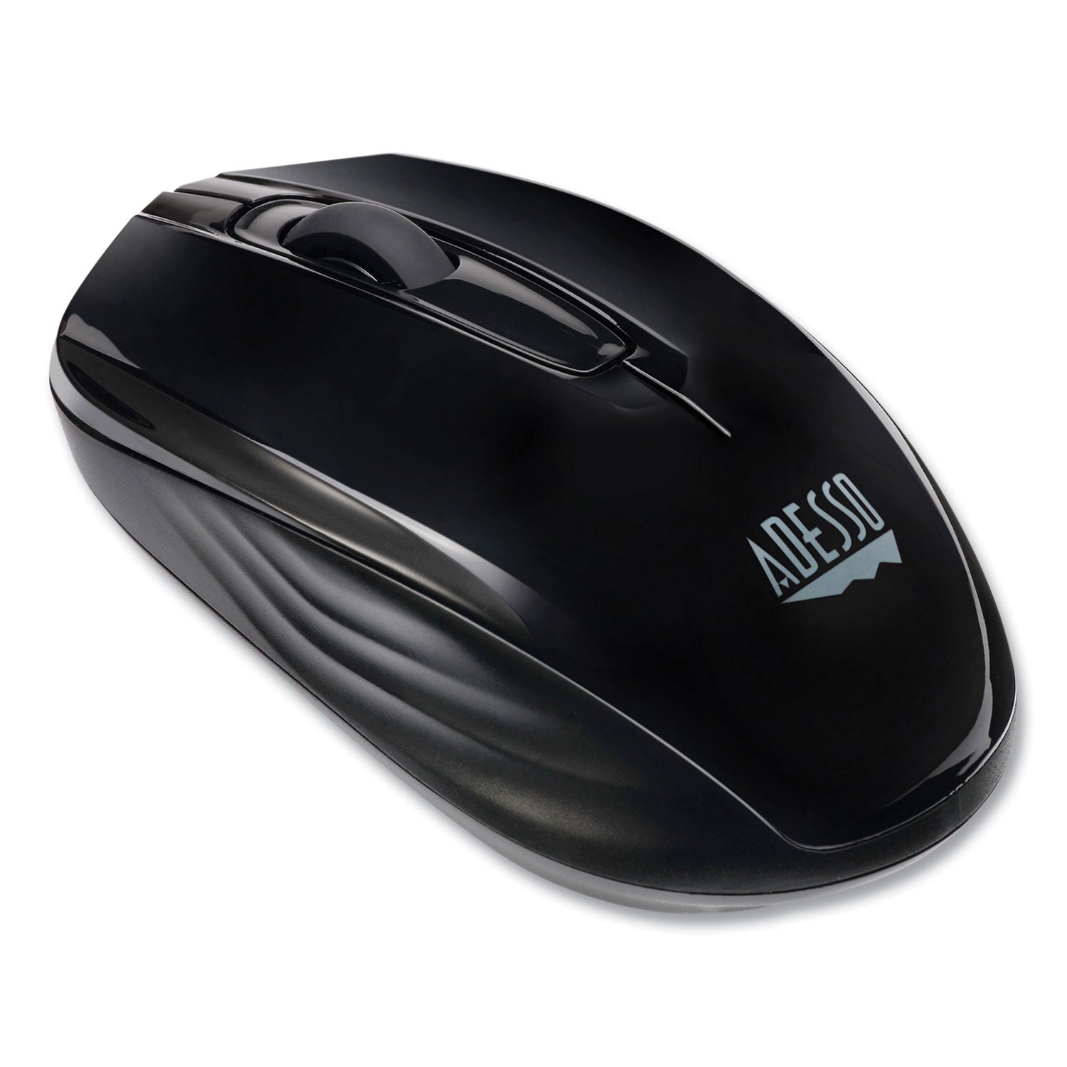 Adesso Imouse S50 Wireless Mini Mouse, 2.4 Ghz Frequency/33 Ft Wireless Range, Left/right Hand Use, Black