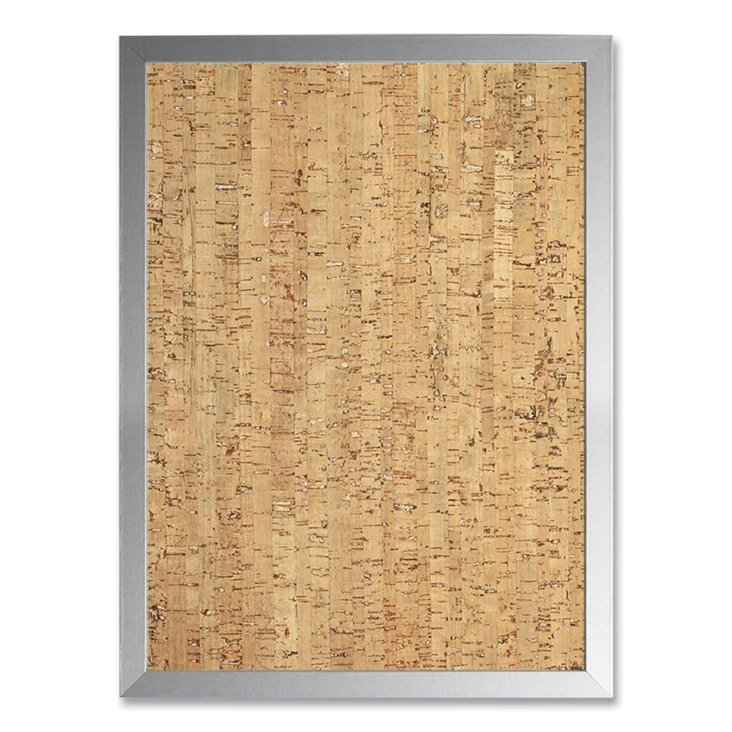 MasterVision® Metallic Silver Positive Flow Message Board Set, (2) Magnetic Dry Erase, (2) Bulletin, Assorted Sizes, Assorted Colors