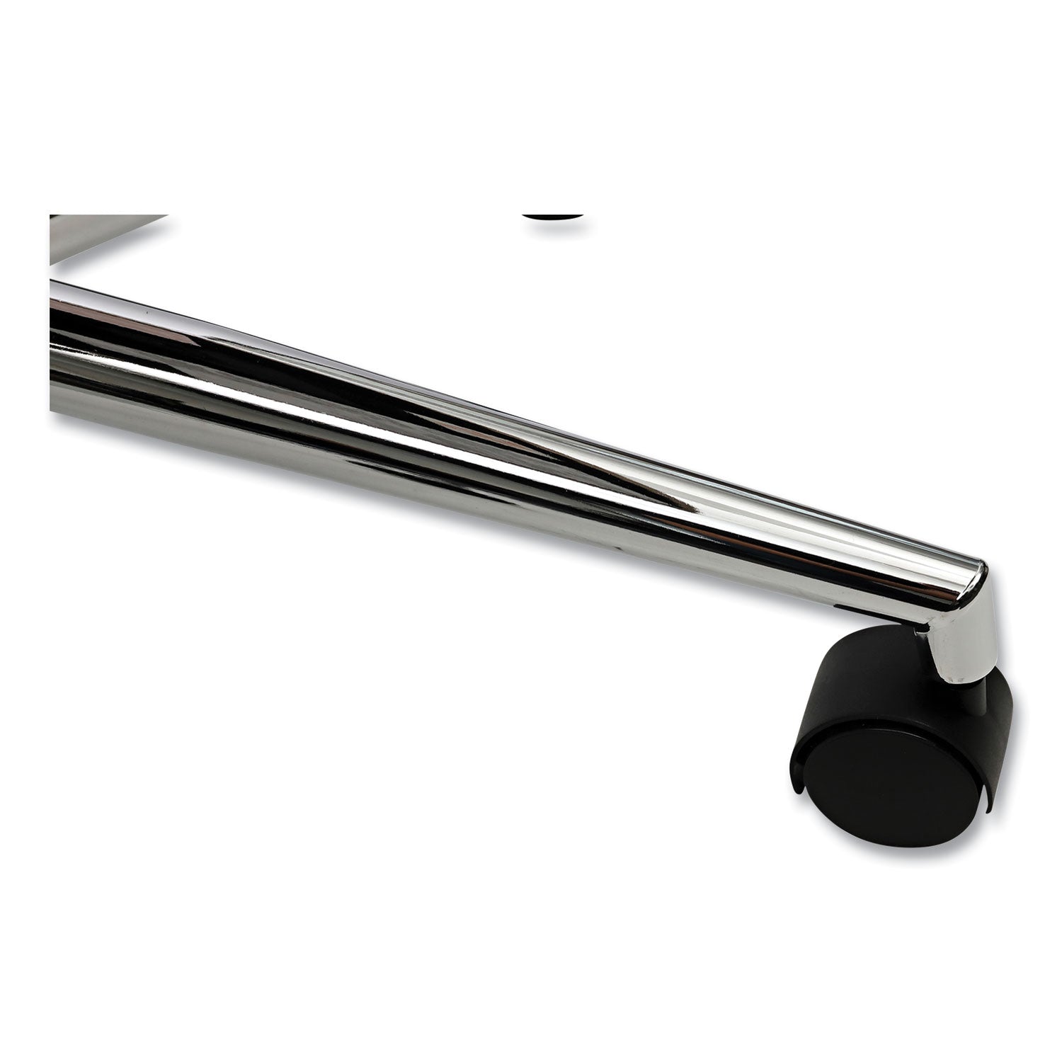 Workspace by Alera® Mid-Century Task Chair, Supports Up to 275 lb, 18.9" to 22.24" Seat Height, Cream Seat, Cream Back