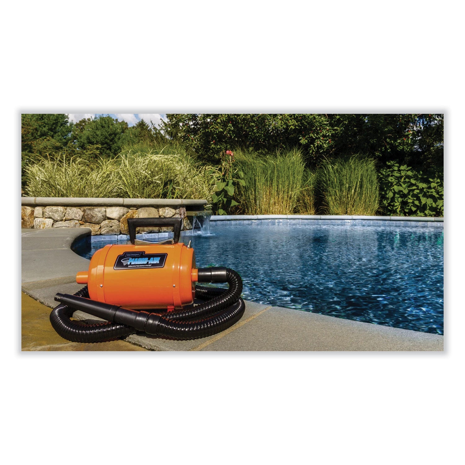 MagicAir Deluxe Electric Inflator/Deflator, 130 cu ft/min, 3.25 psi, 4 hp Motor, 110-120 V AC