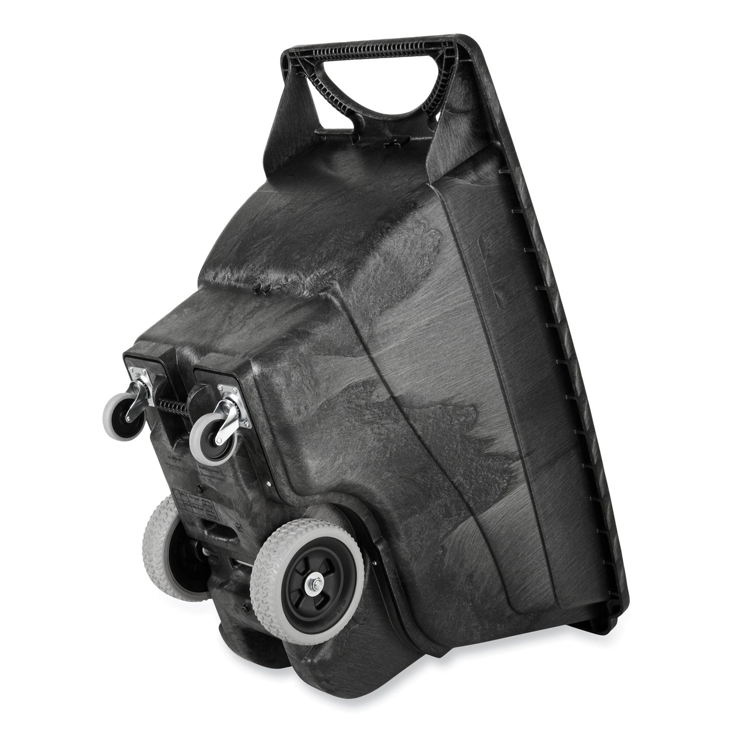 Rubbermaid® Commercial 0.5 cu yd Structural Foam Tilt Truck, Utility Duty, 450 lb Capacity, Black