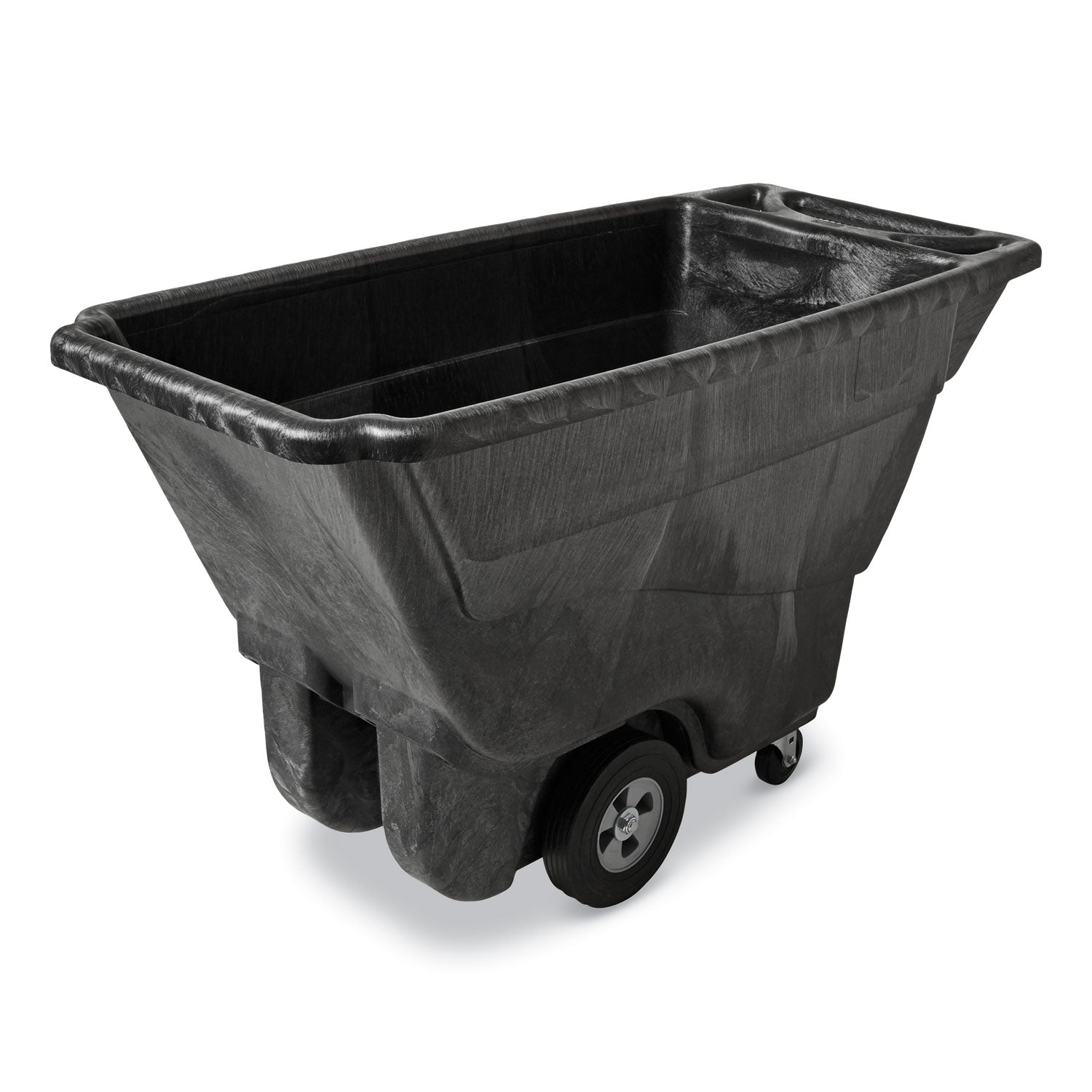 Rubbermaid® Commercial 0.5 cu yd Structural Foam Tilt Truck, Standard Duty, 850 lb Capacity, Black