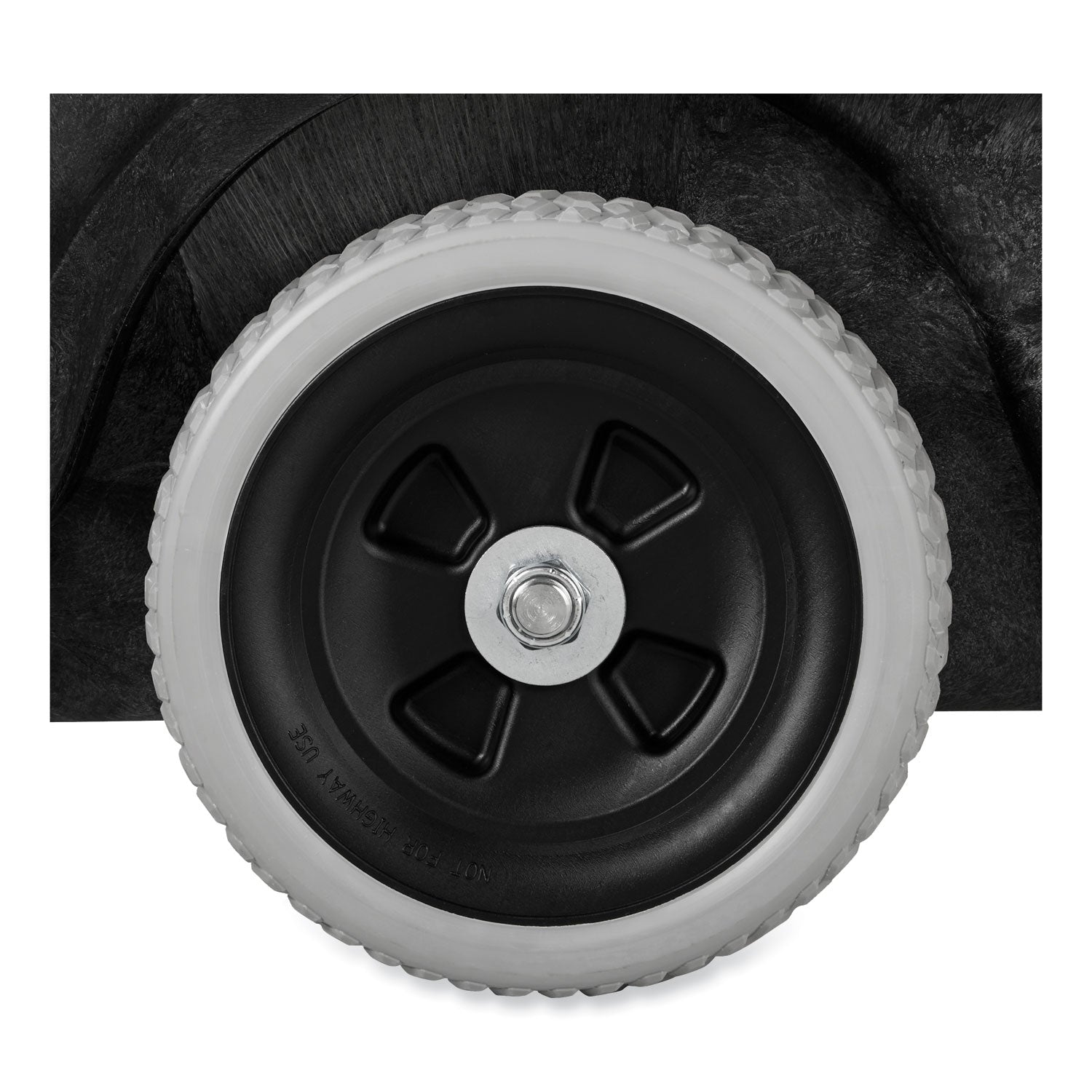 Rubbermaid® Commercial 0.5 cu yd Structural Foam Tilt Truck, Utility Duty, 450 lb Capacity, Black