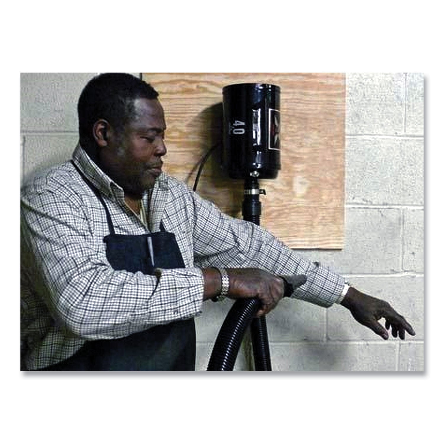 MetroVac Air Force Blaster Industrial Personnel Blow-Off System, Black