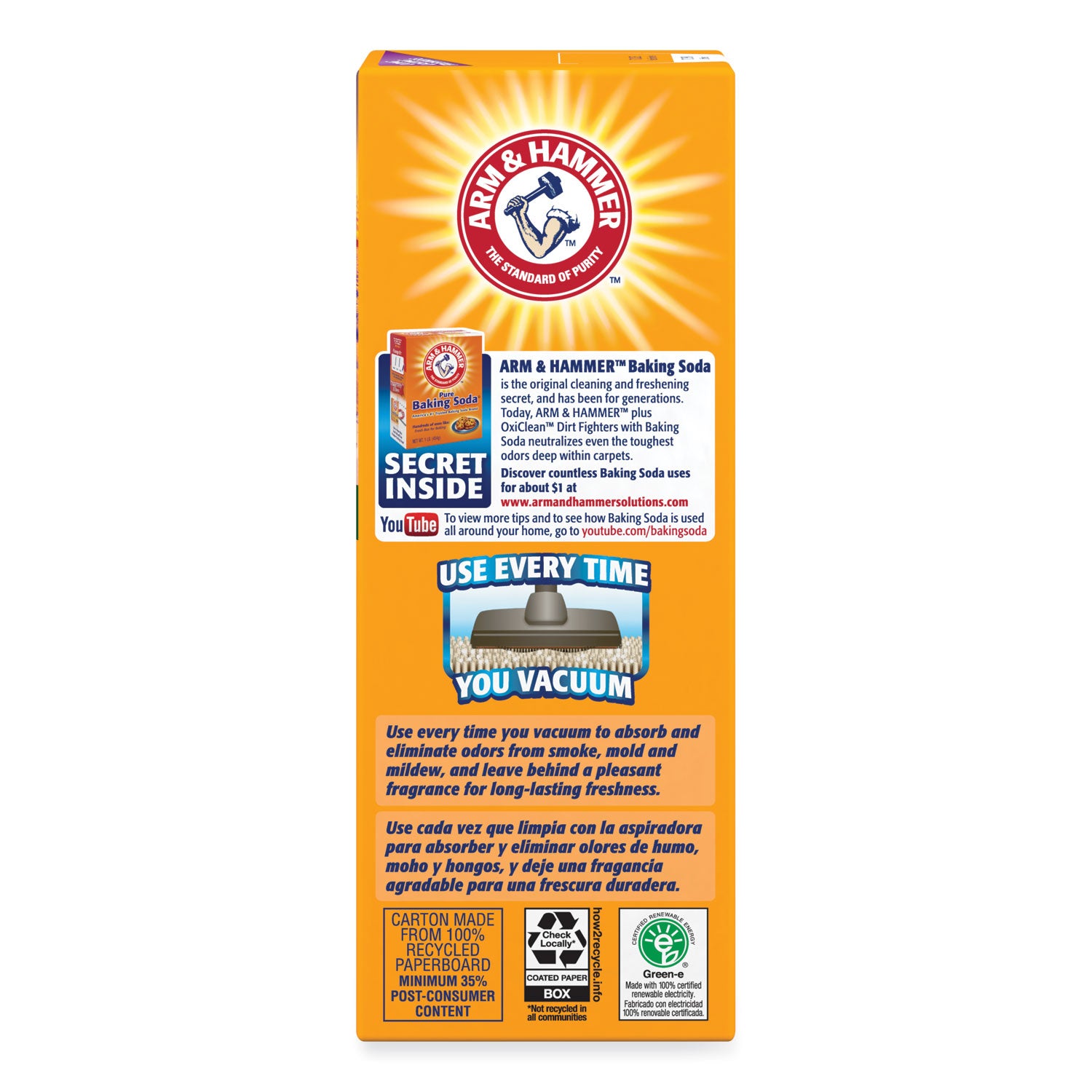 Arm & Hammer™ Fresh Scentsations Carpet Odor Eliminator, Island Mist, 30 Oz Box, 6/carton