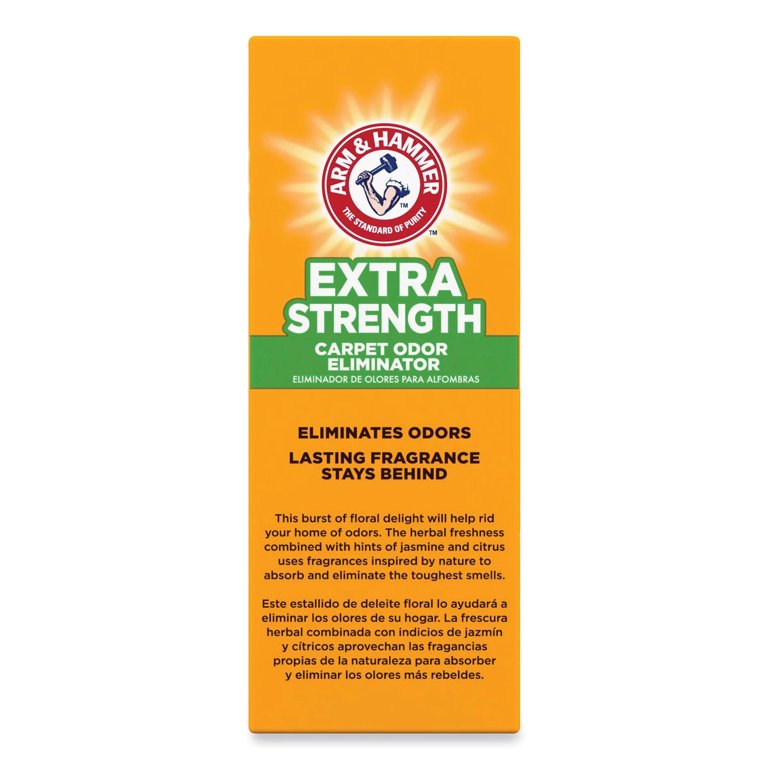 Arm & Hammer™ Deodorizing Carpet Cleaning Powder, Fresh, 30 oz Box, 6/Carton