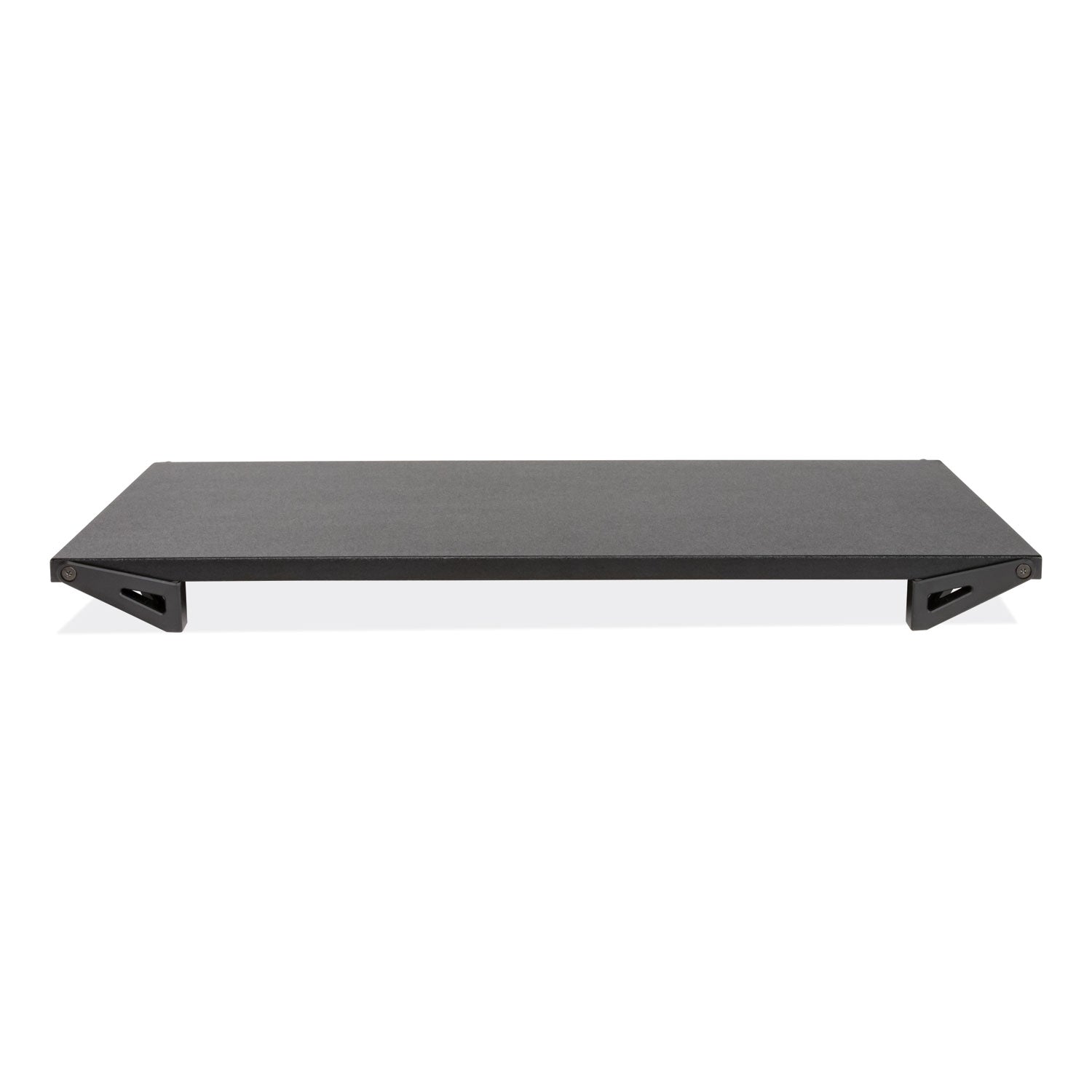 Allsop® Lo Riser Monitor Stand, For 32" Monitors, 24" X 11" X 2" To 3", Black, Supports 30 Lb