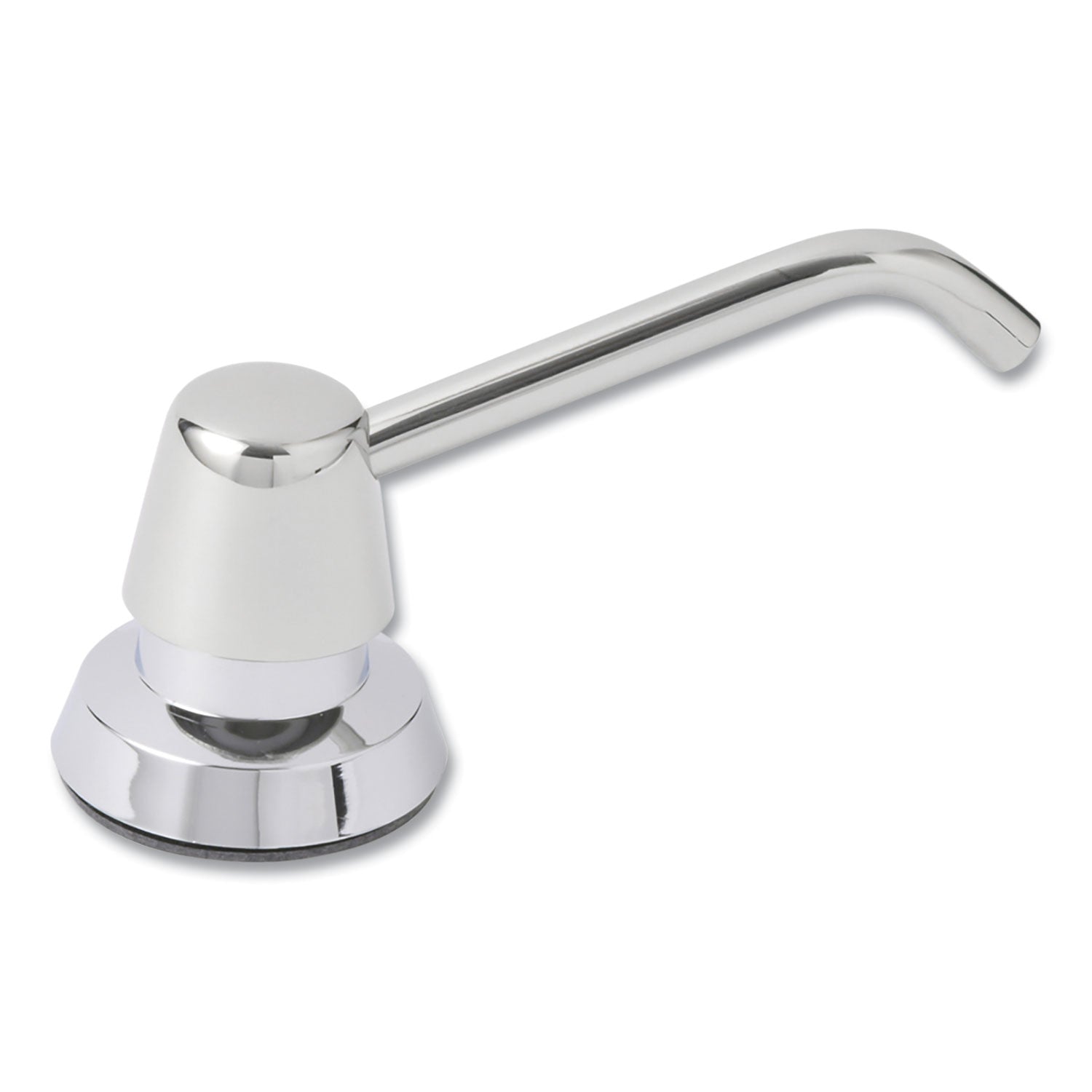 Bobrick Contura Lavatory-Mounted Soap Dispenser, 34 Oz, 3.31 X 4 X 17.63, Chrome/stainless Steel