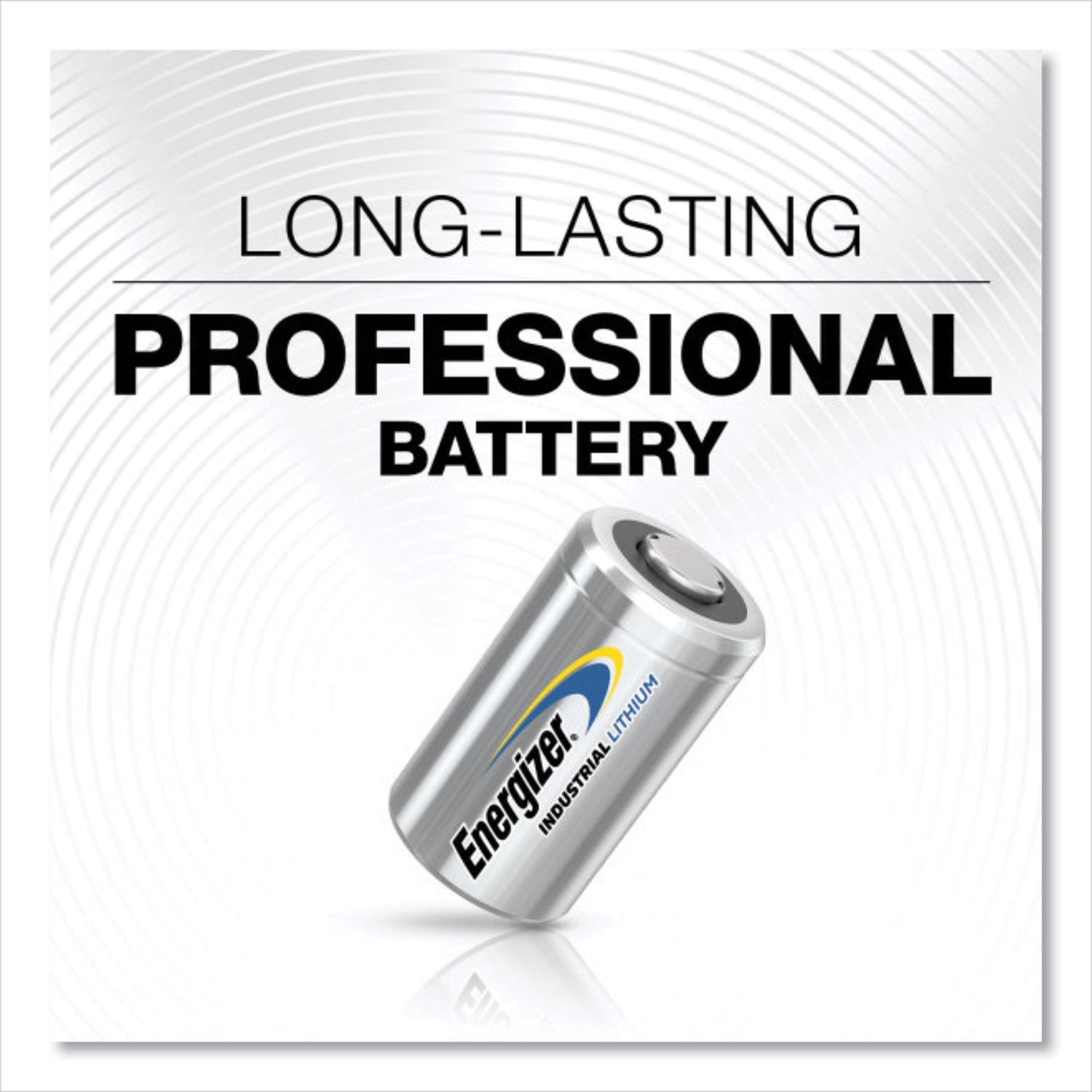 Energizer® Industrial Lithium Cr2 Photo Battery, 3 V, 8/pack