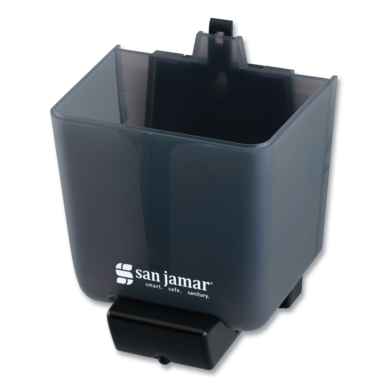 San Jamar® Classic Bulk Soap Dispenser, 30 Oz, 3.97 X 4.92 X 6.64, Black