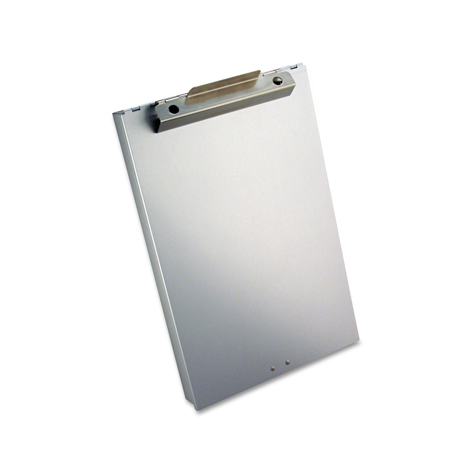 Saunders Redi-Rite Aluminum Storage Clipboard, 1" Clip Capacity, Holds 8.5 x 11 Sheets, Silver