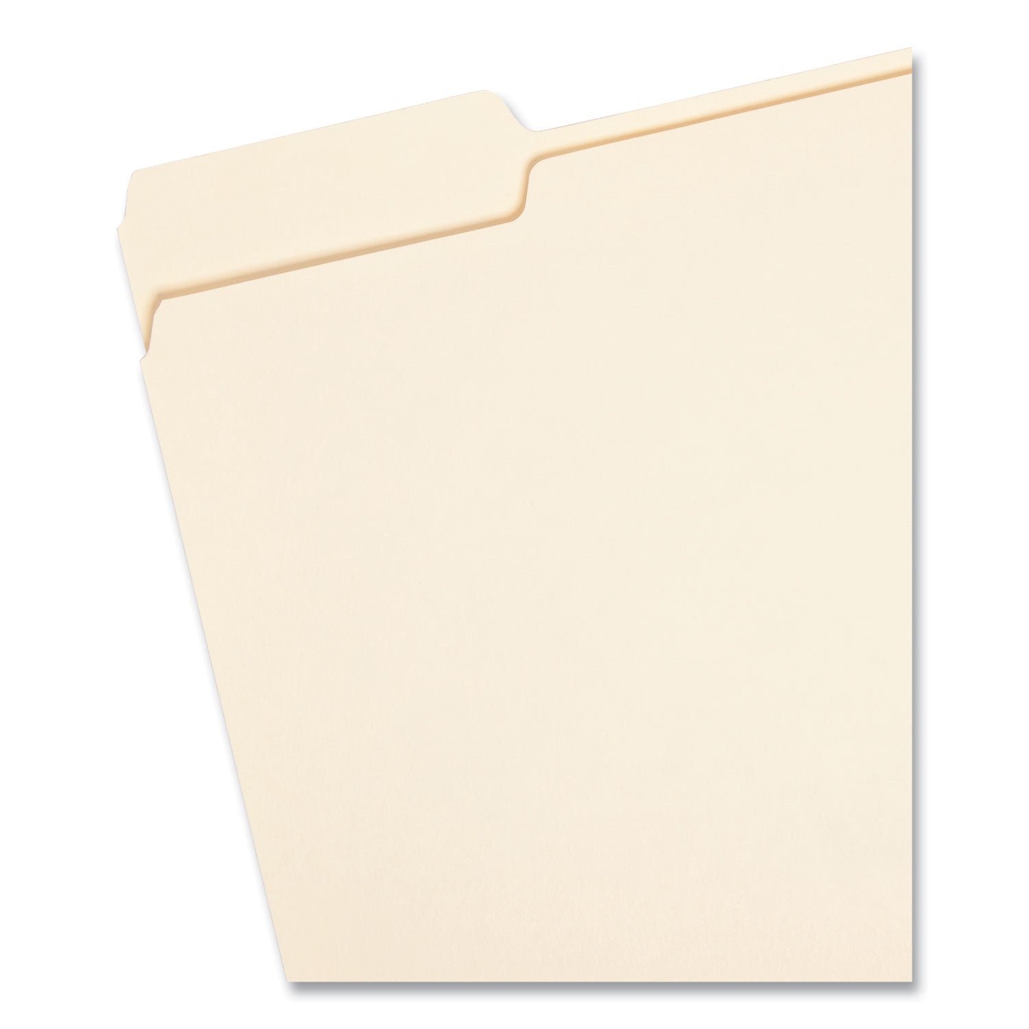 Smead Manila File Folders, 1/3-Cut Tabs: Assorted, Letter Size, 0.75" Expansion, Manila, 100/Box