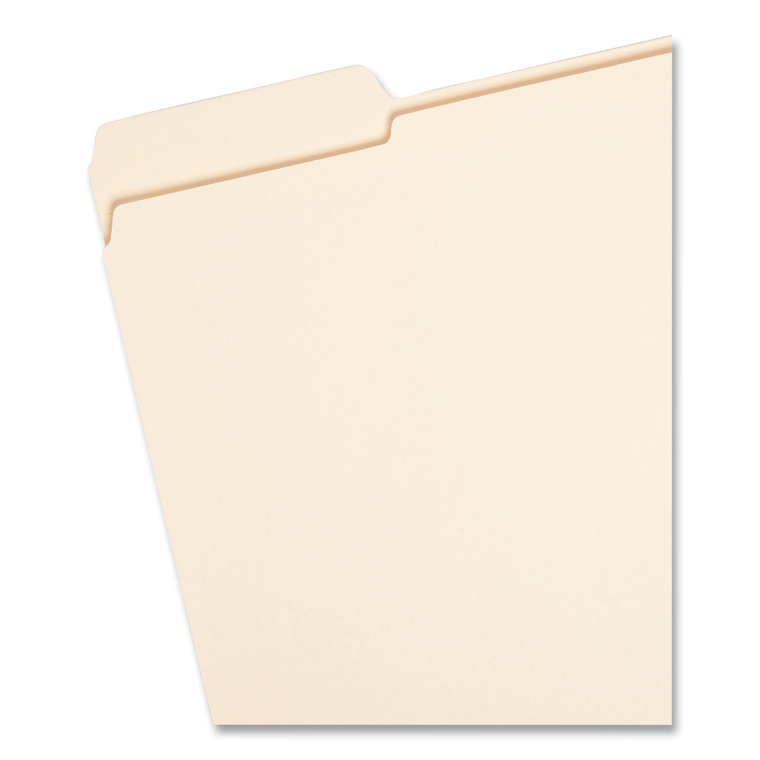 Smead Reinforced Tab Manila File Folders, 1/3-Cut Tabs: Left Position, Letter Size, 0.75" Expansion, 11-pt Manila, 100/Box